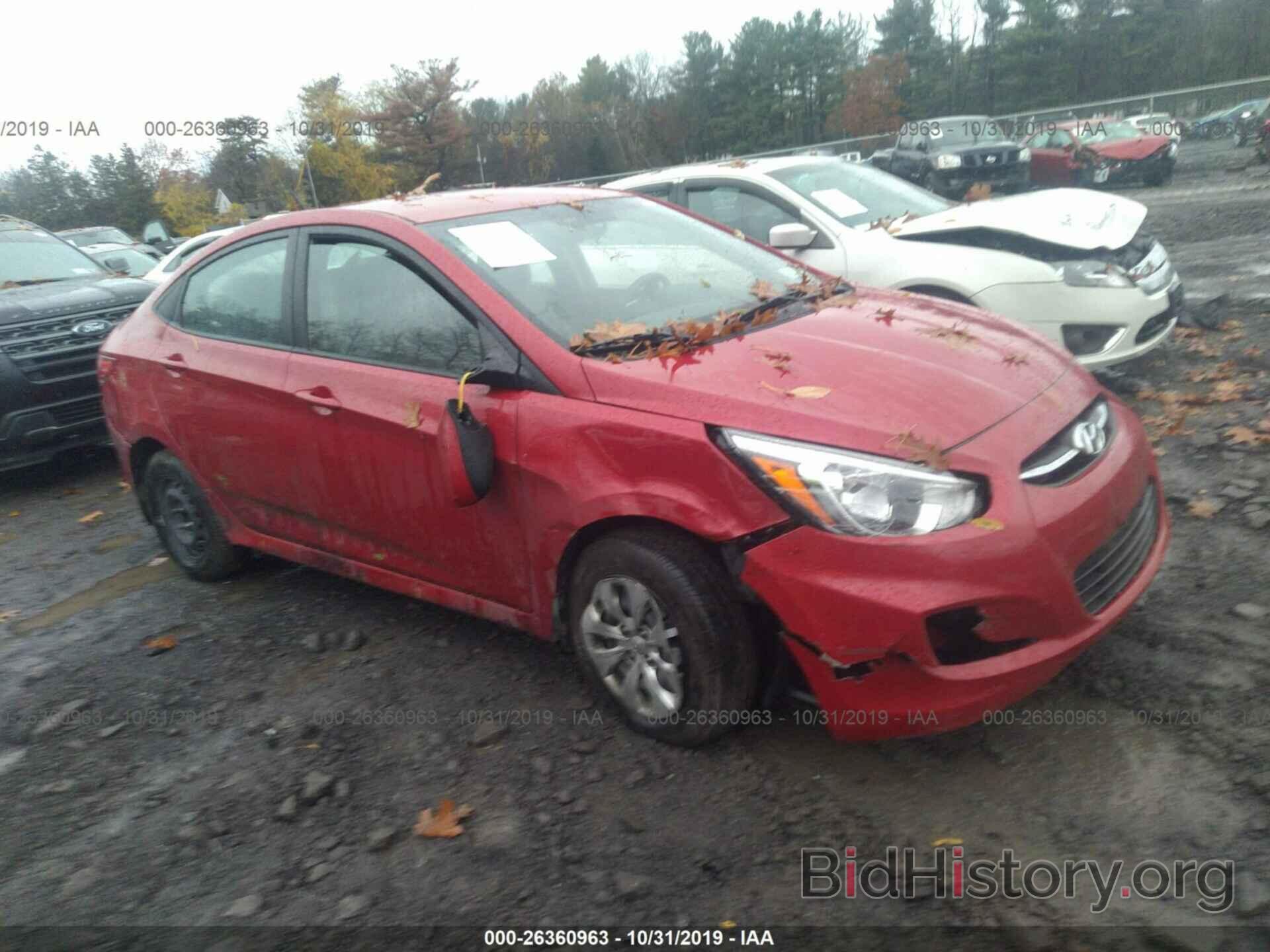 Photo KMHCT4AE5HU281444 - HYUNDAI ACCENT 2017