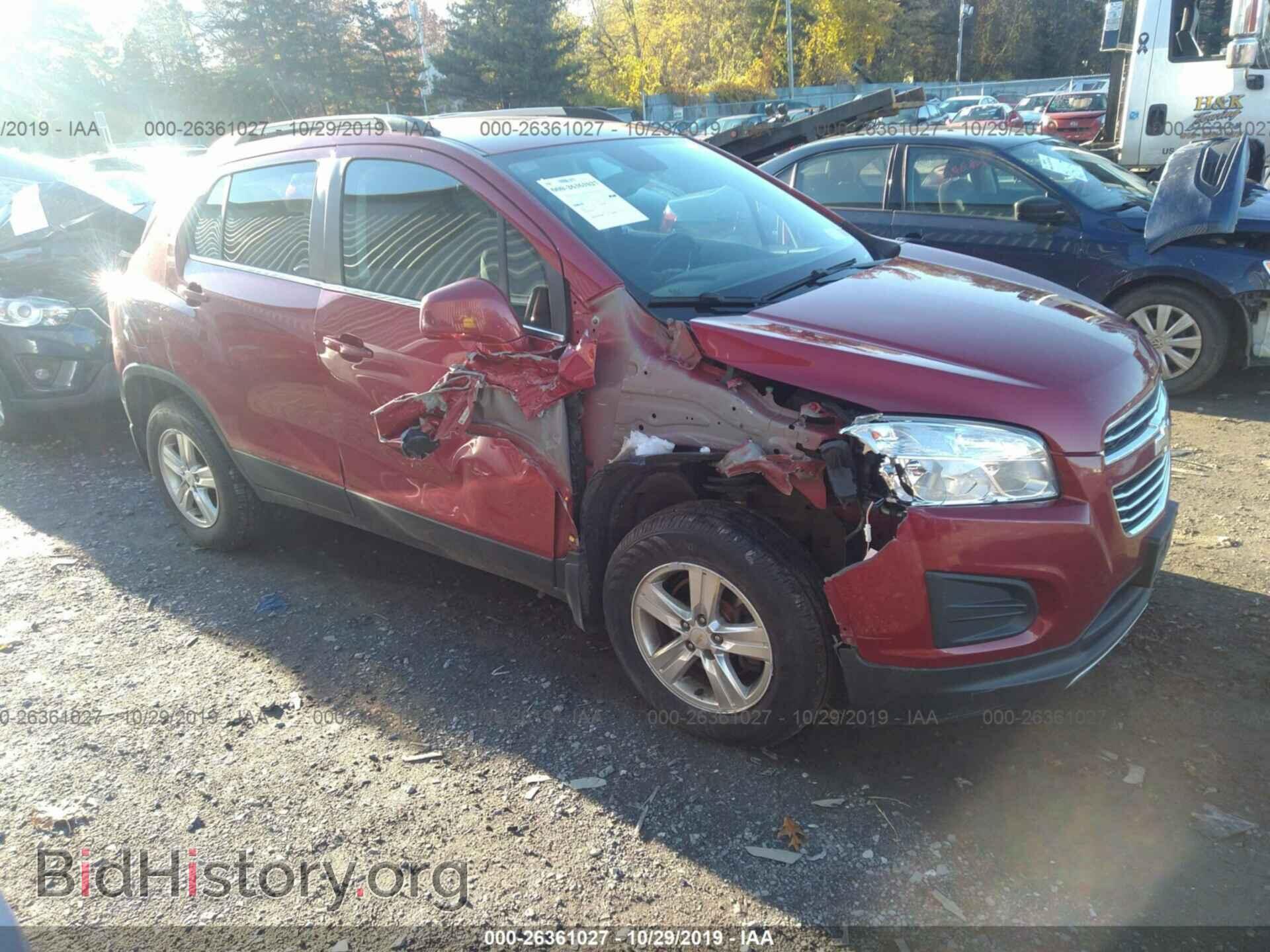 Фотография KL7CJRSB9FB089087 - CHEVROLET TRAX 2015
