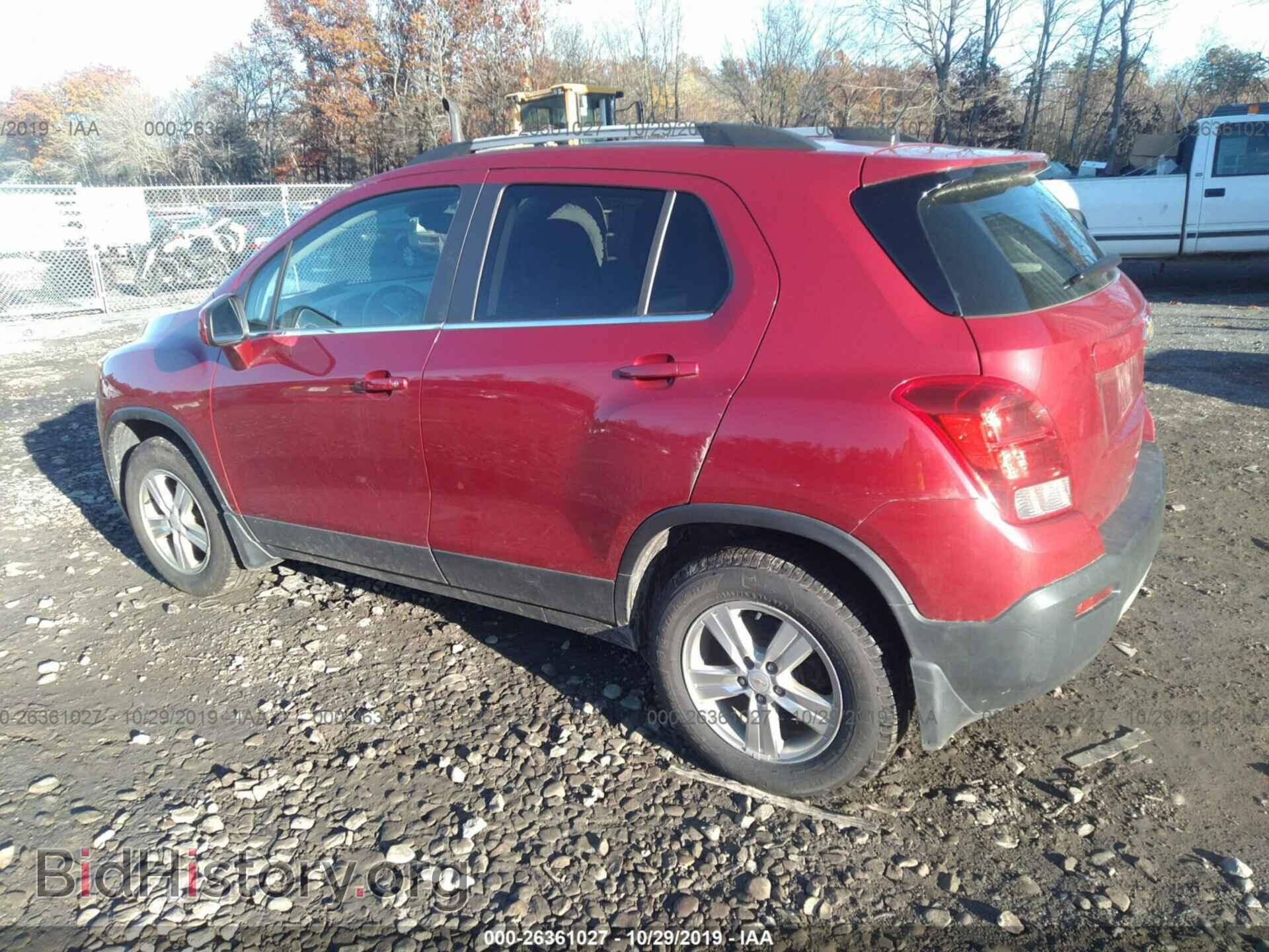 2015 CHEVROLET TRAX - VIN: KL7CJRSB9FB089087 - Фото 3