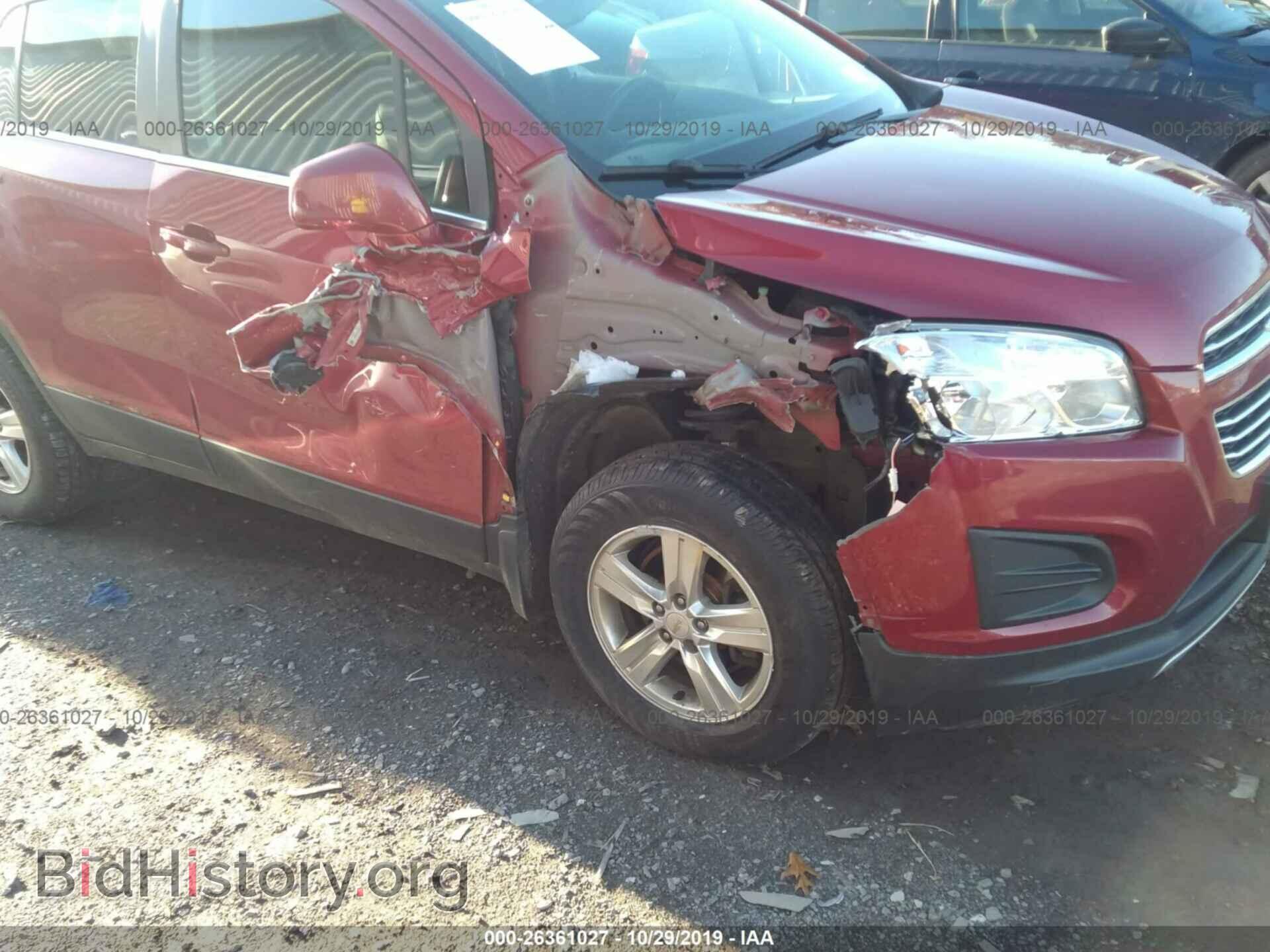 2015 CHEVROLET TRAX - VIN: KL7CJRSB9FB089087 - Фото 6