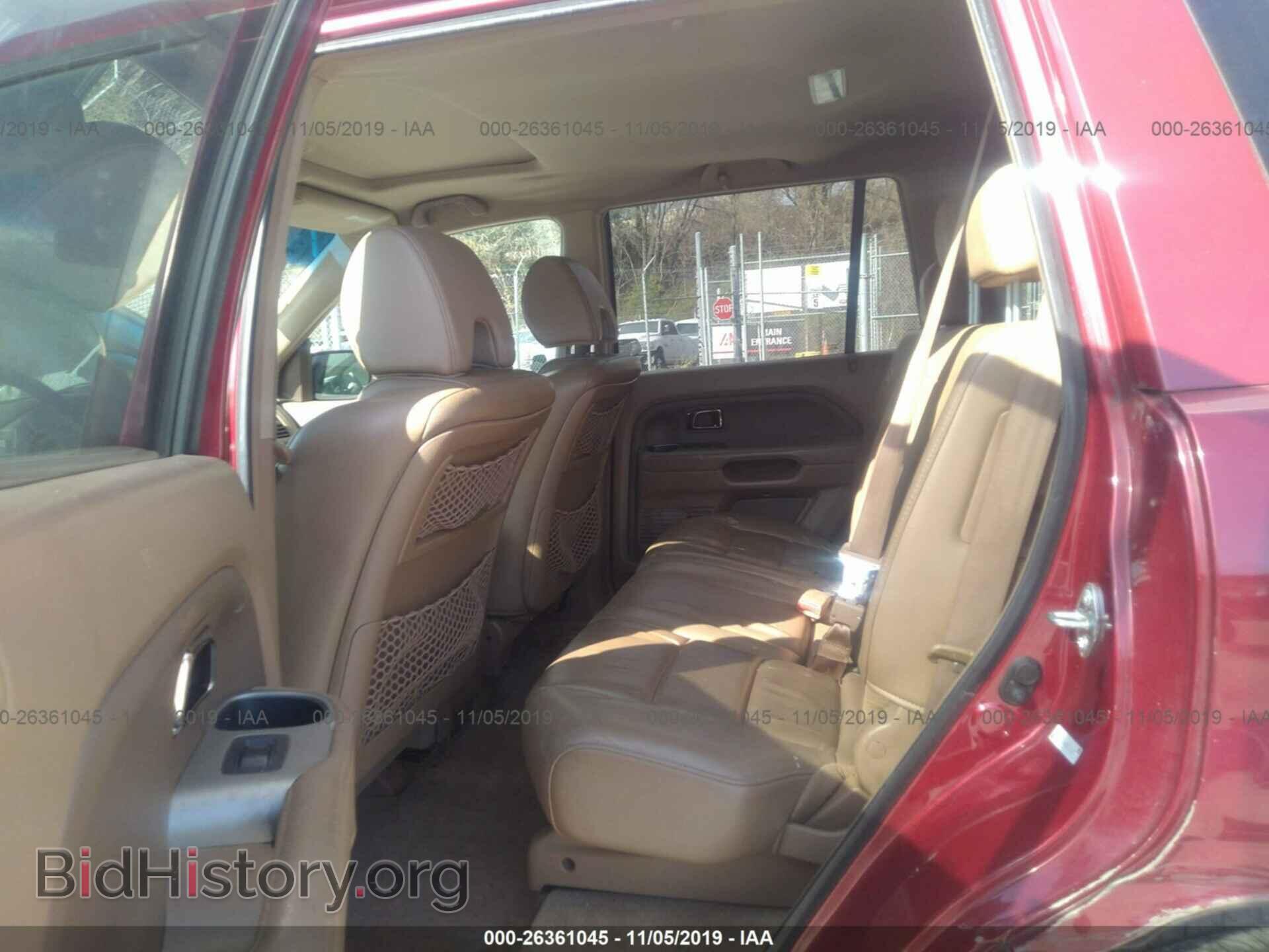 2006 HONDA PILOT - VIN: 5FNYF18546B016154 - Фото 8