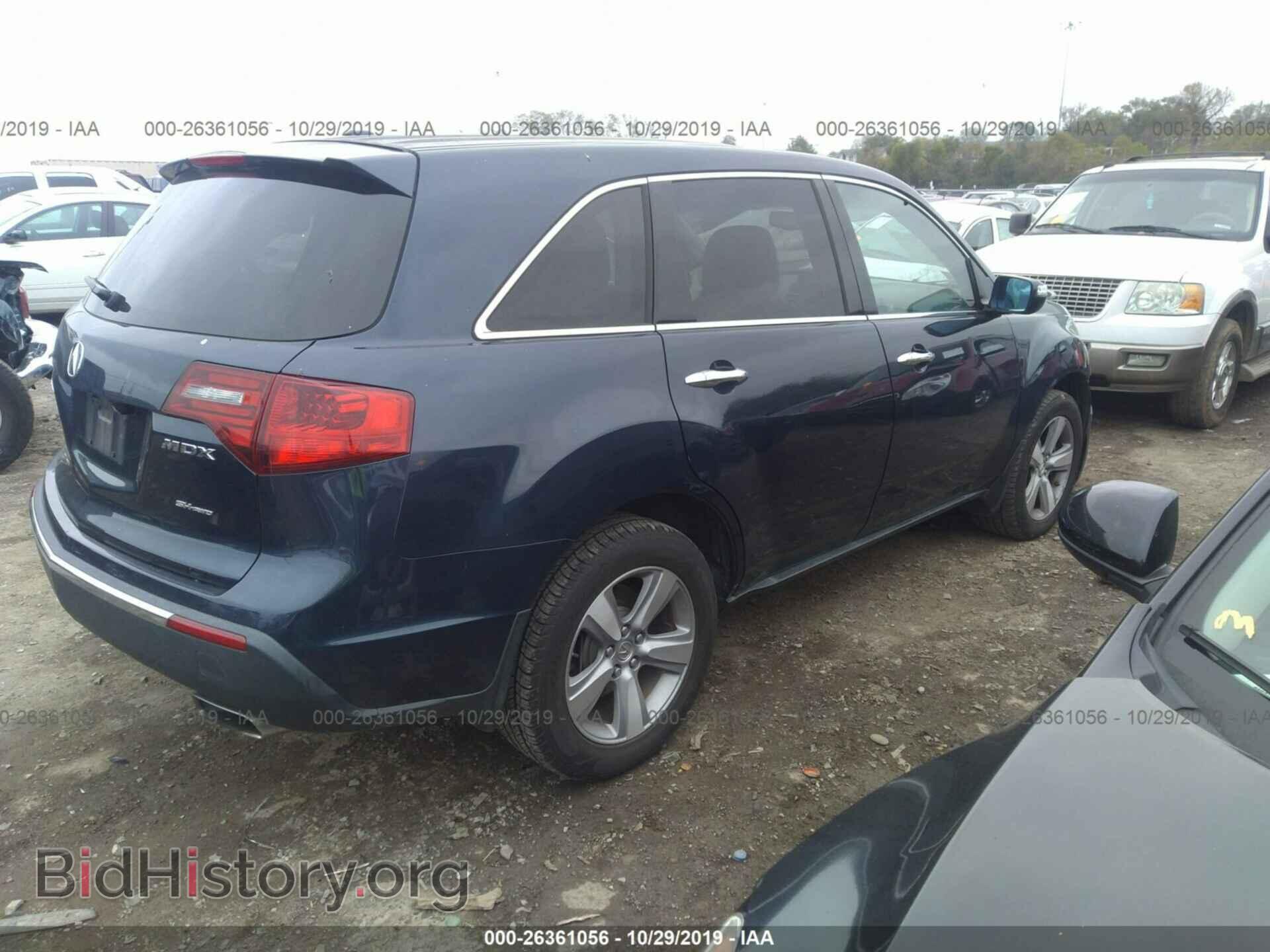 2012 ACURA MDX - VIN: 2HNYD2H36CH524491 - Фото 4