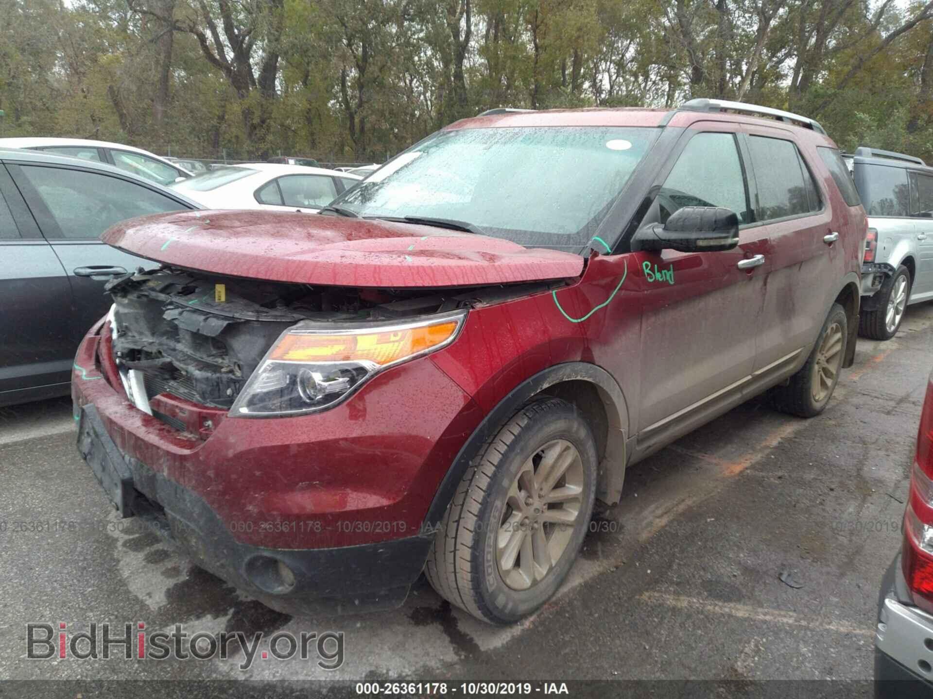 2013 FORD EXPLORER - VIN: 1FM5K8D86DGA37724 - Фото 2