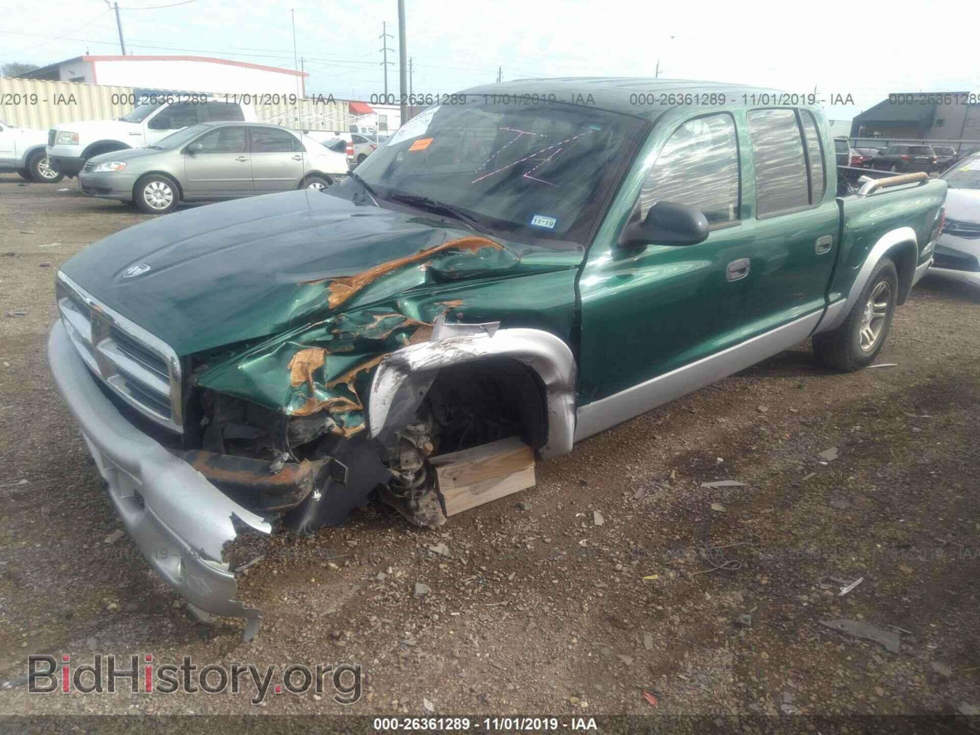 2003 DODGE DAKOTA - VIN: 1D7HL48N33S259372 - Фото 2