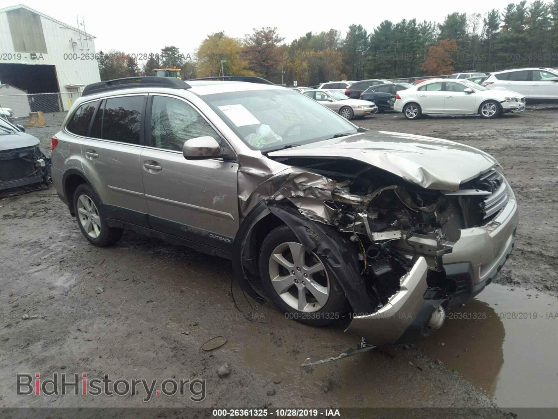 Фотография 4S4BRCFC8E3274016 - SUBARU OUTBACK 2014