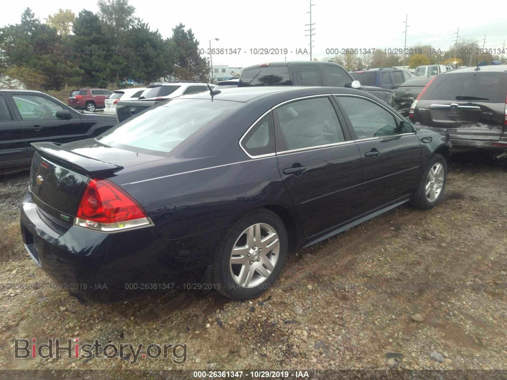 2012 CHEVROLET IMPALA - VIN: 2G1WB5E33C1169502 - Photo 4