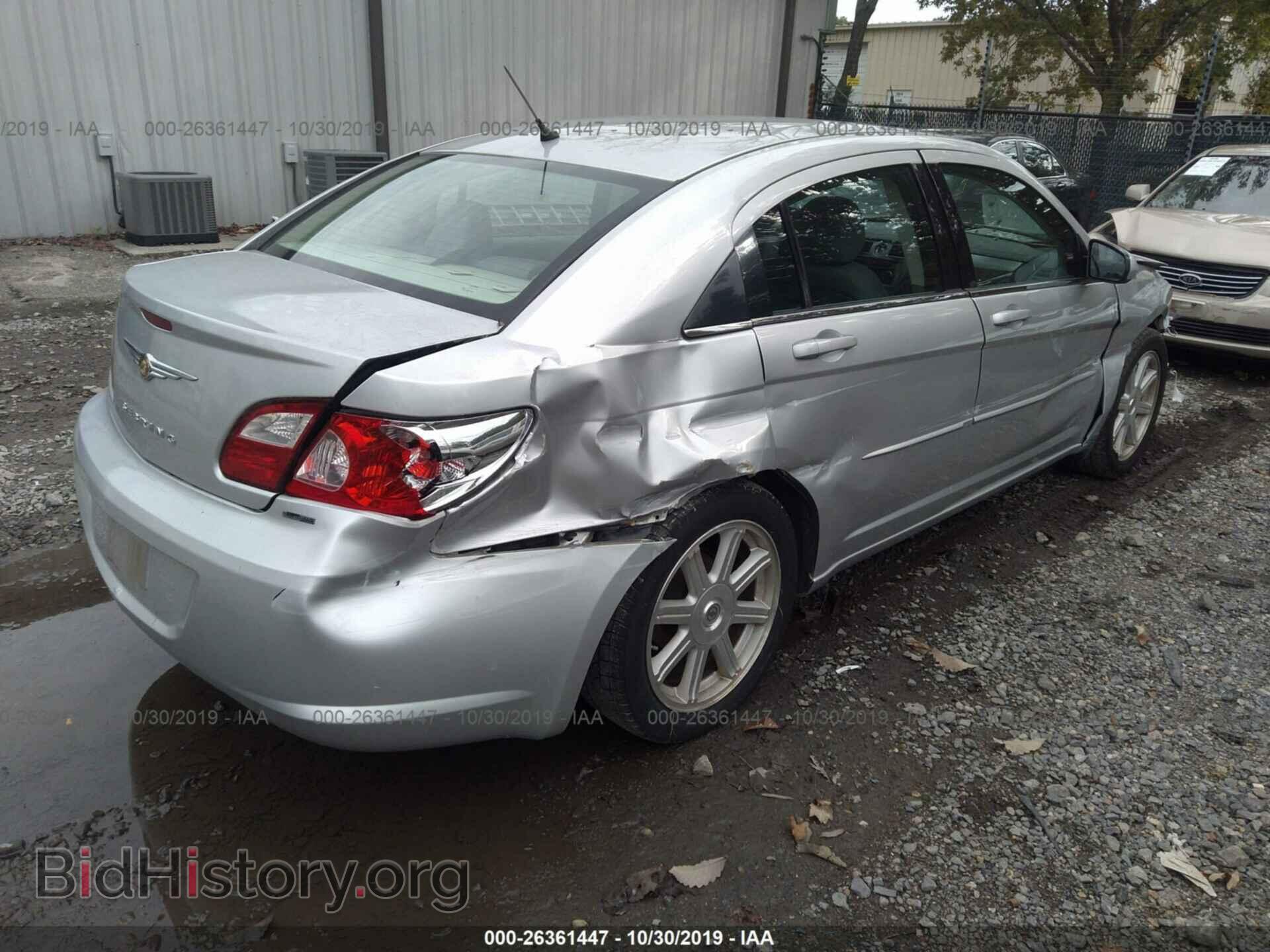 2007 CHRYSLER SEBRING - VIN: 1C3LC56R97N528161 - Фото 4