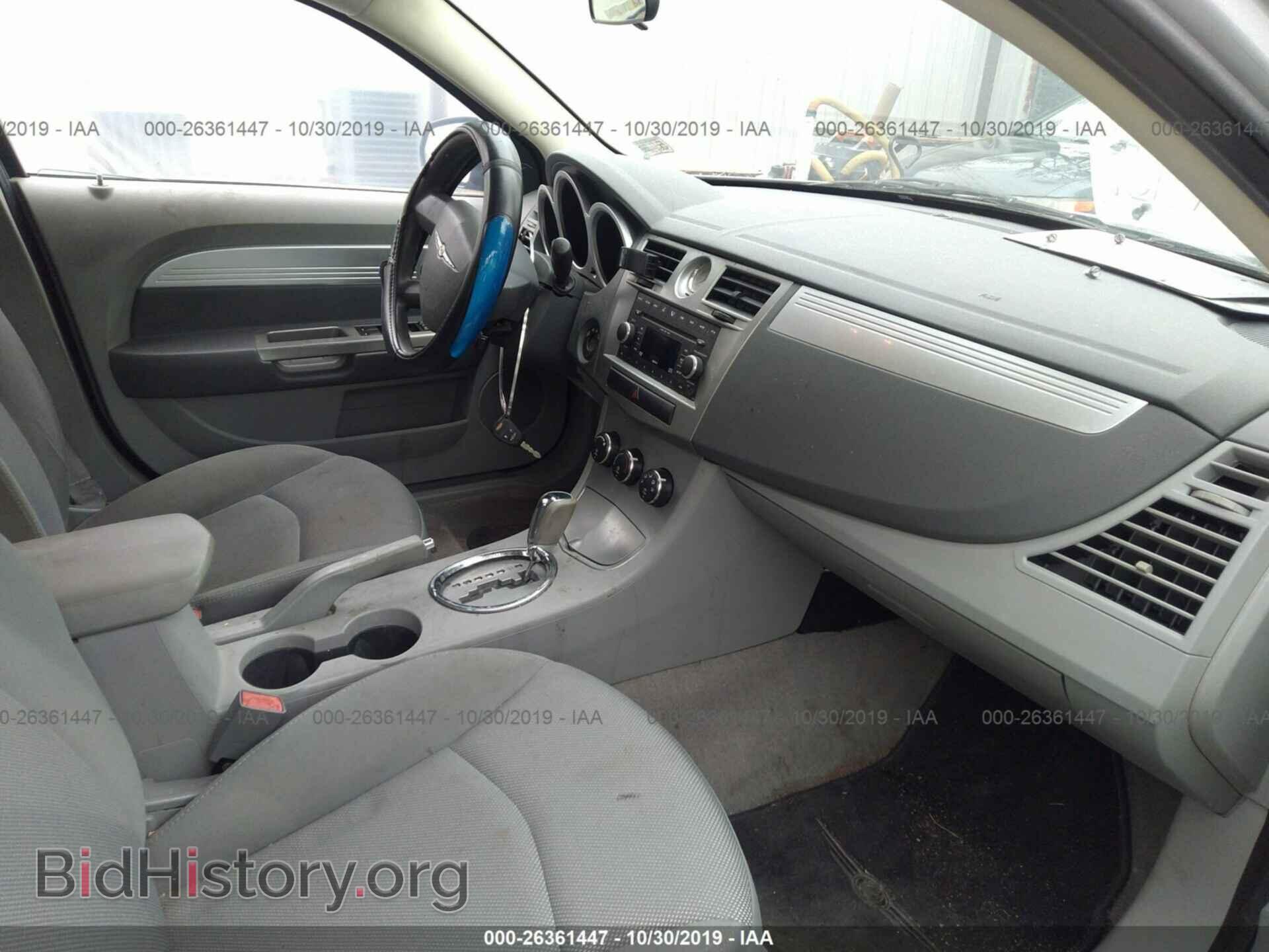 2007 CHRYSLER SEBRING - VIN: 1C3LC56R97N528161 - Фото 5
