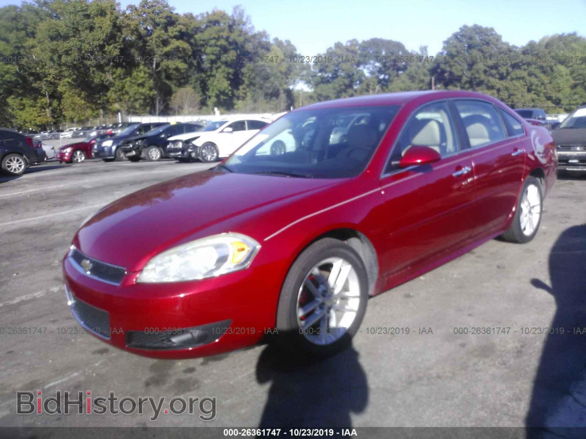 2013 CHEVROLET IMPALA - VIN: 2G1WC5E35D1145426 - Фото 2