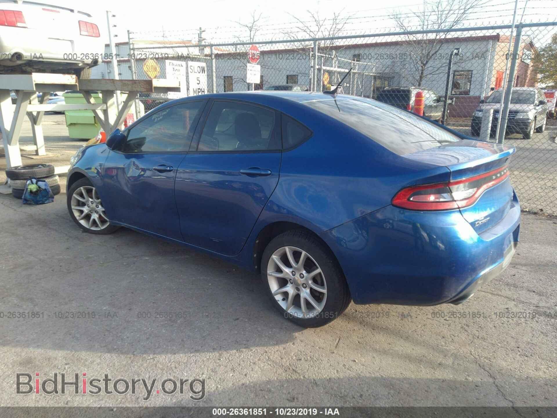 2013 DODGE DART - VIN: 1C3CDFBH2DD150542 - Фото 3