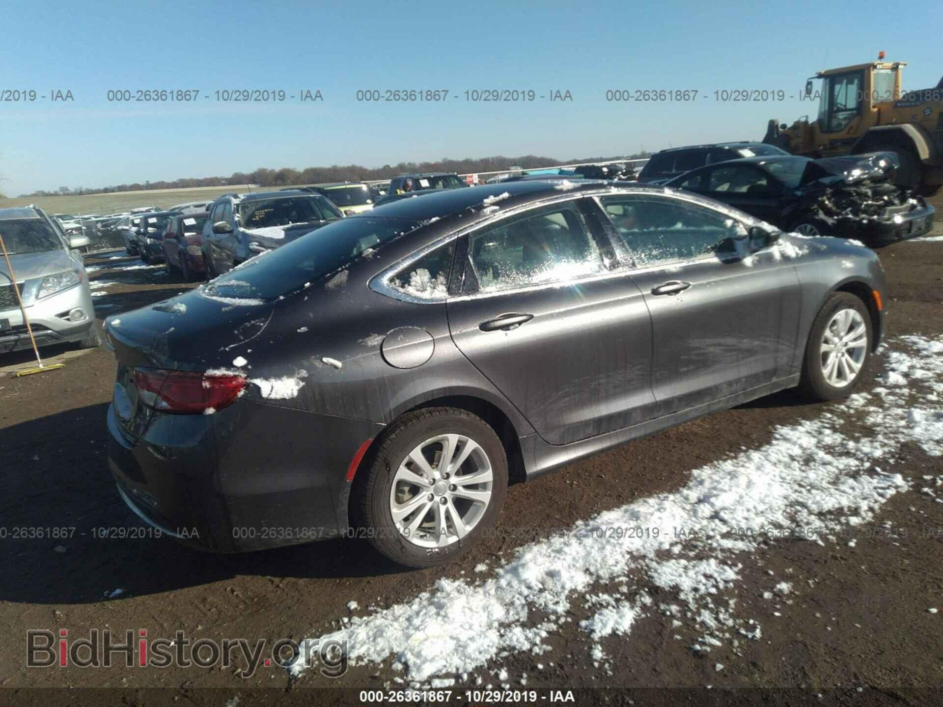 2015 Chrysler 200 - VIN: 1C3CCCAB9FN648359 - Фото 4