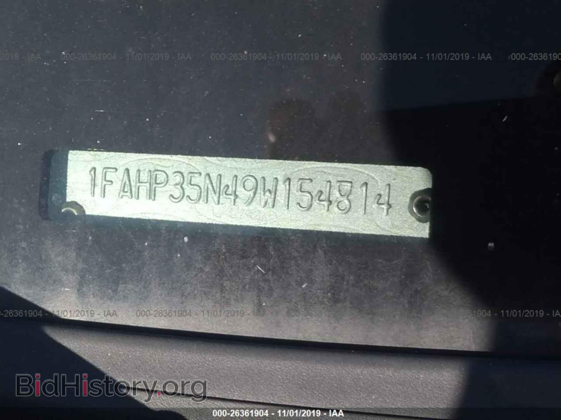 2009 FORD FOCUS - VIN: 1FAHP35N49W154814 - Фото 9