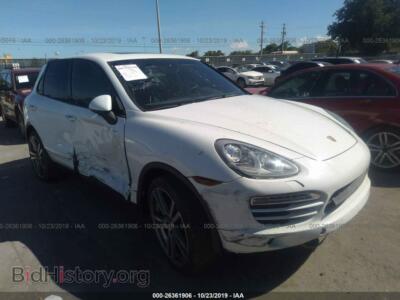 2013 Porsche CAYENNE, белый — VIN WP1AA2A23DLA07041, IAAI