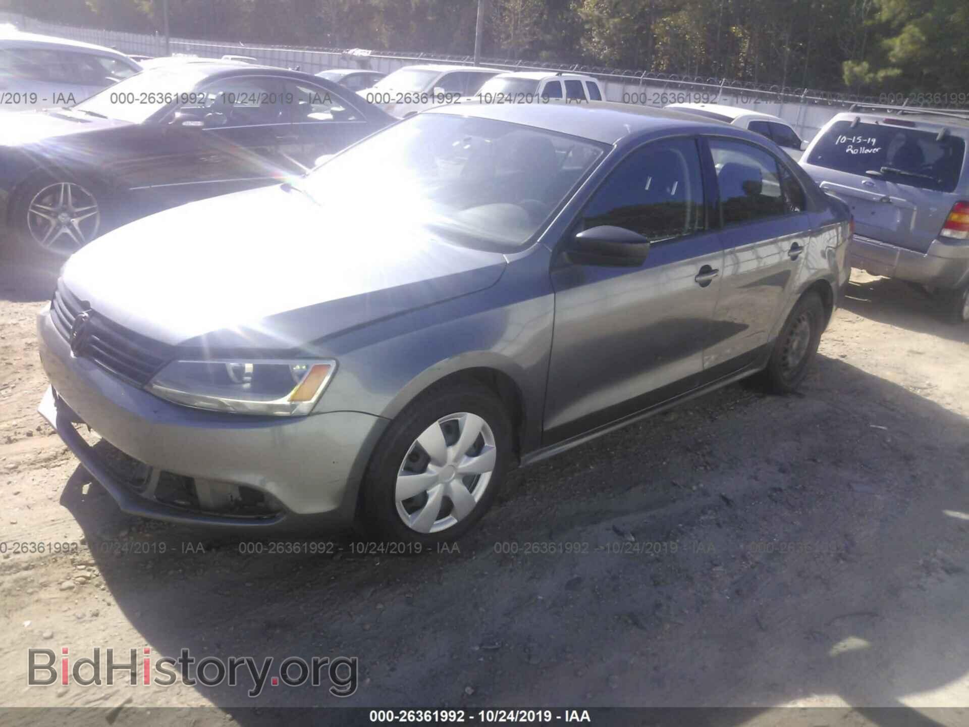 2012 VOLKSWAGEN JETTA - VIN: 3VW2K7AJ5CM310422 - Фото 2