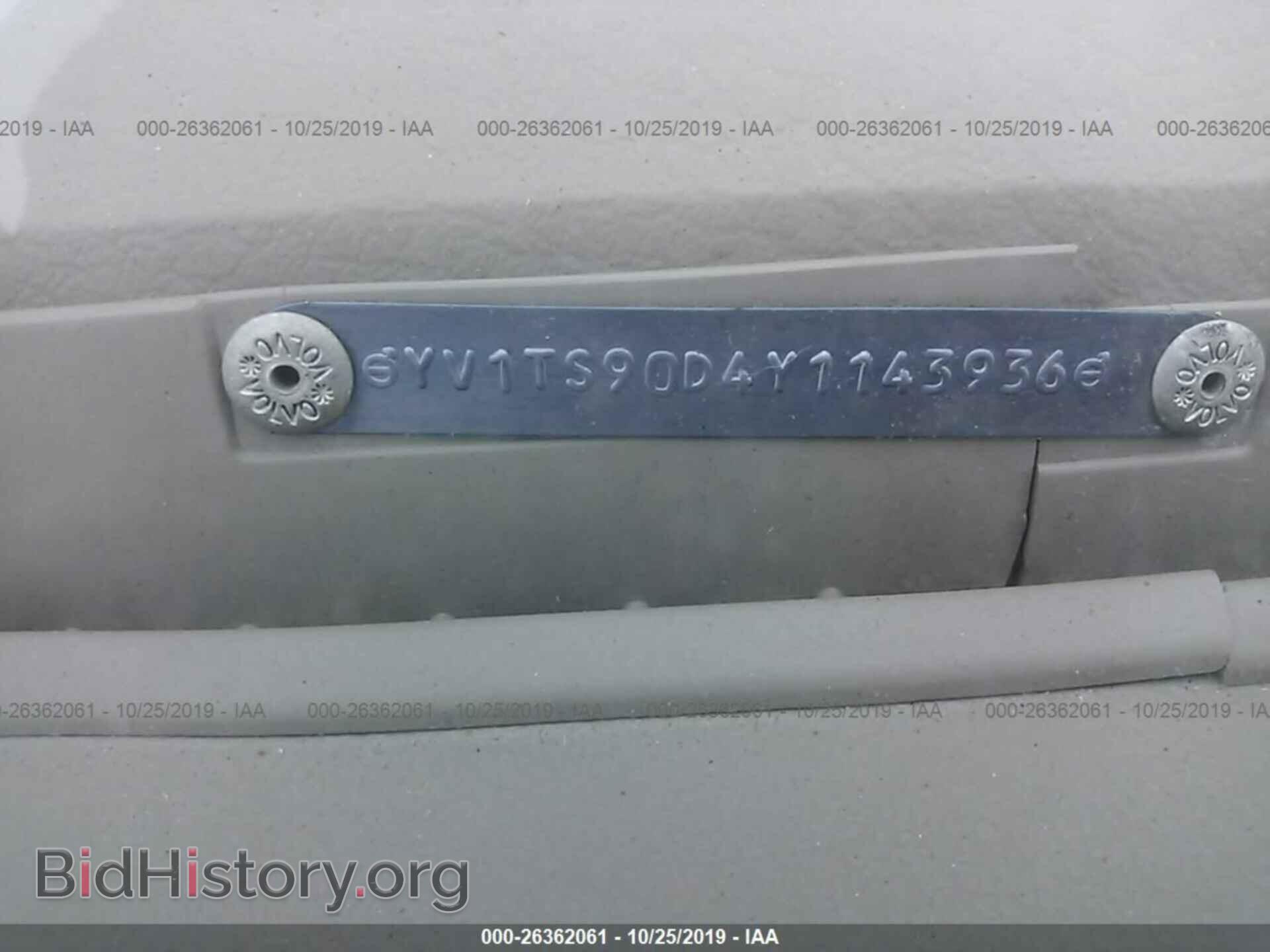 2000 VOLVO S80 - VIN: YV1TS90D4Y1143936 - Фото 9