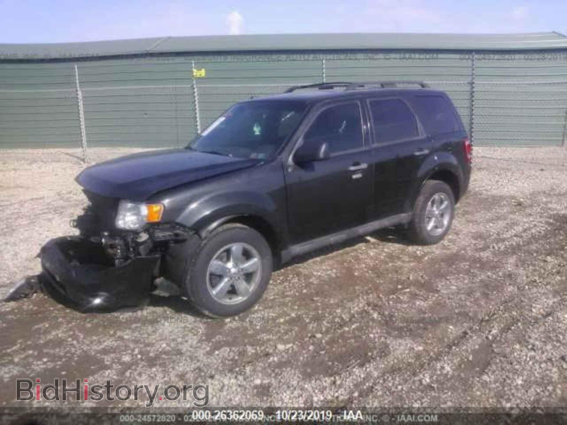 2011 FORD ESCAPE - VIN: 1FMCU9DG3BKB38843 - Фото 2