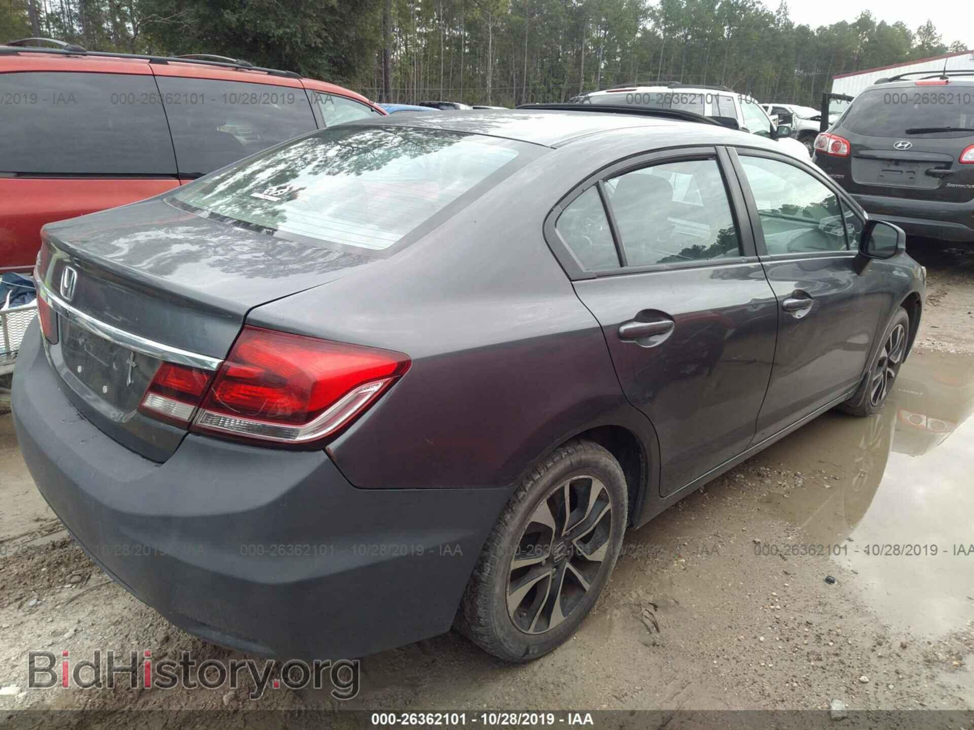 2013 Honda Civic - VIN: 2HGFB2F89DH533724 - Фото 4
