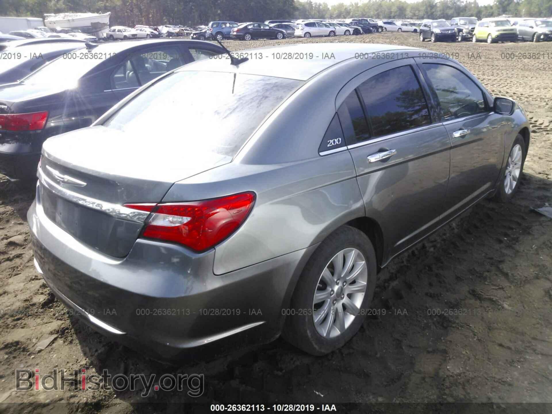 2013 CHRYSLER 200 - VIN: 1C3CCBCG4DN550761 - Фото 4