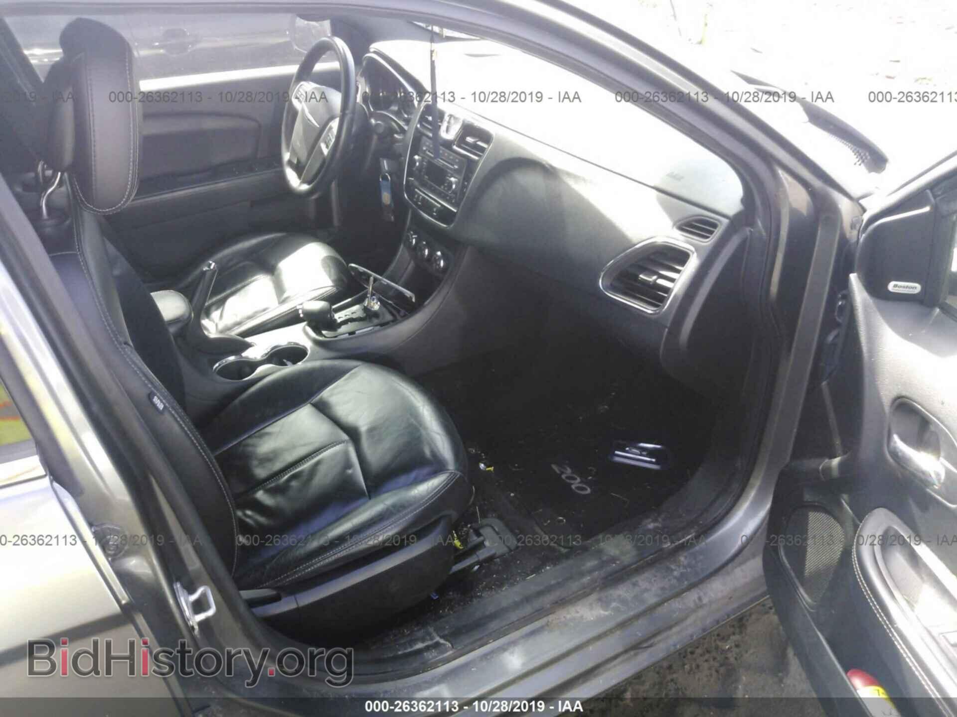 2013 CHRYSLER 200 - VIN: 1C3CCBCG4DN550761 - Фото 5