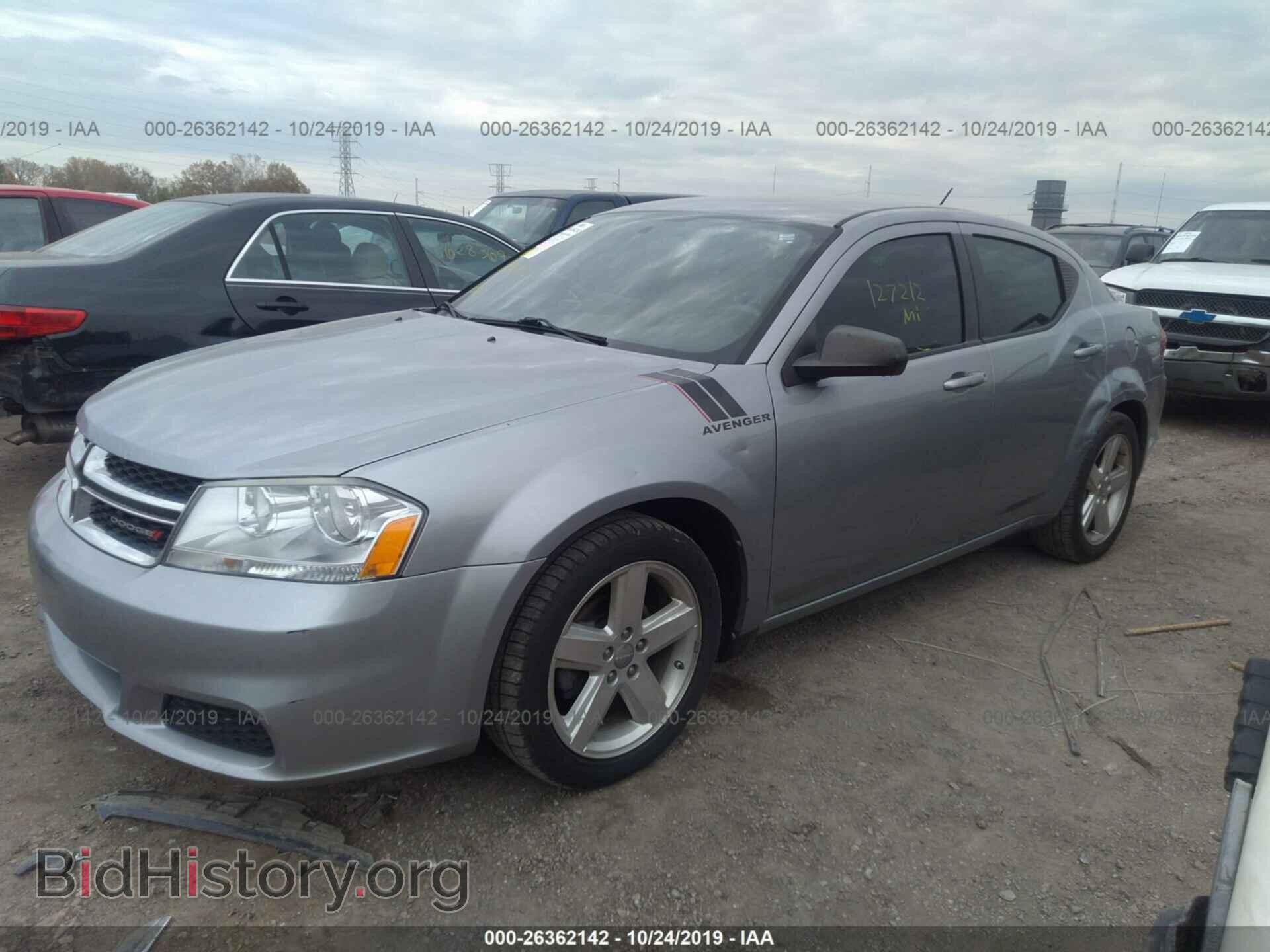 2013 DODGE AVENGER - VIN: 1C3CDZAB3DN662156 - Photo 2