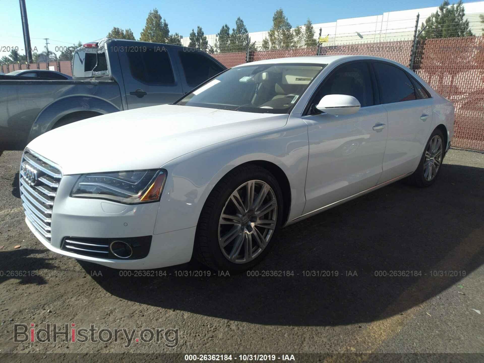 2014 AUDI A8 - VIN: WAUA2AFD2EN011765 - Фото 2