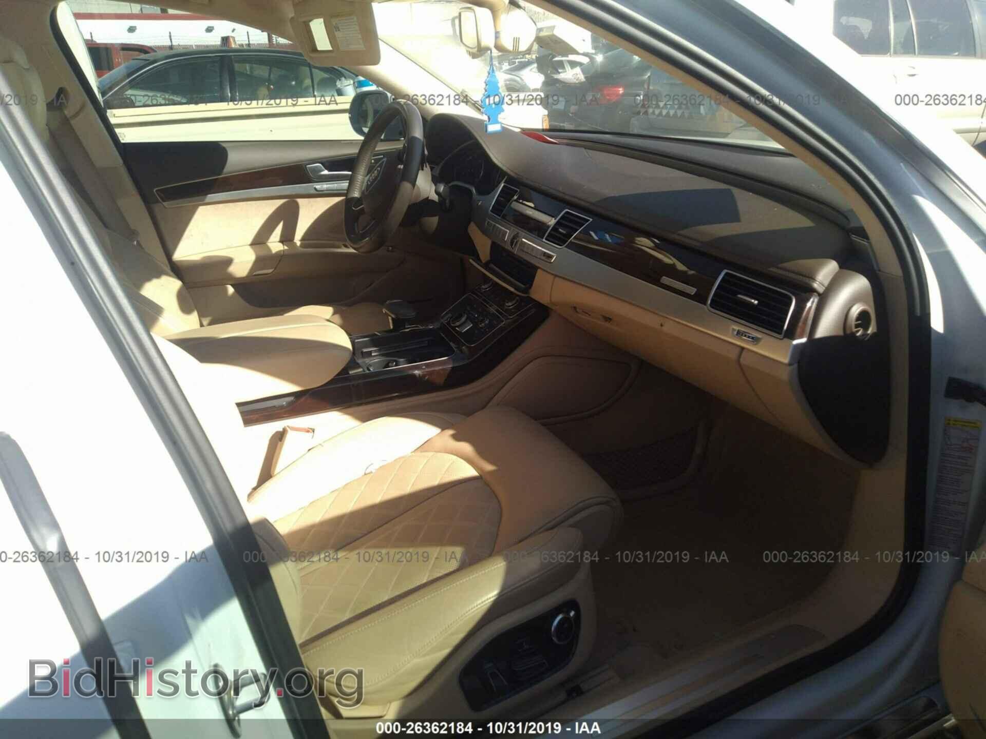 2014 AUDI A8 - VIN: WAUA2AFD2EN011765 - Фото 5