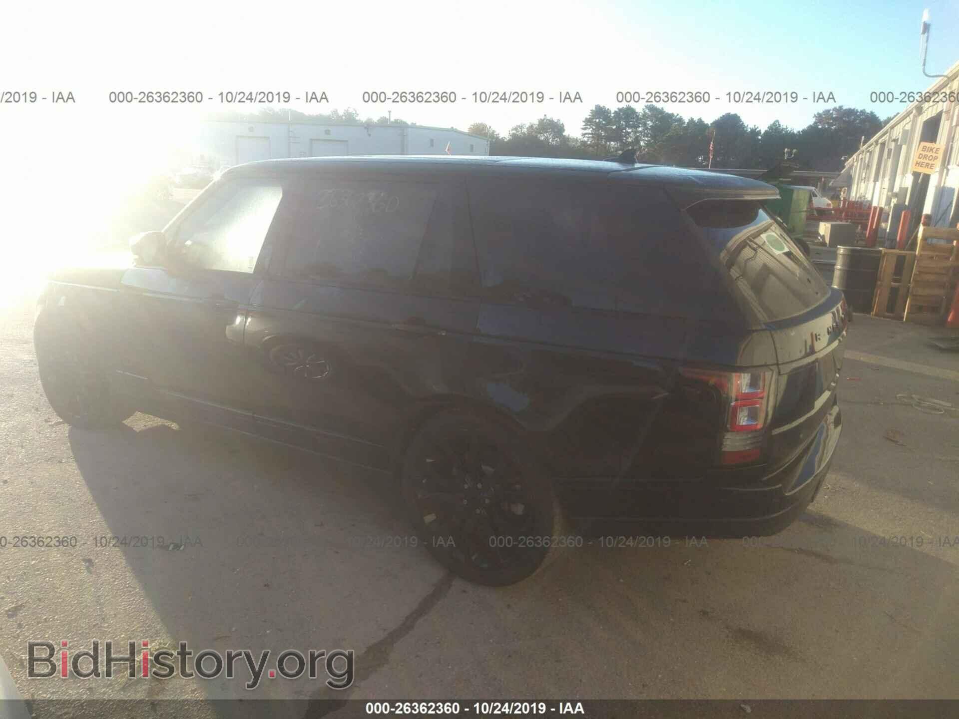 2016 LAND ROVER RANGE ROVER - VIN: SALGS3EF3GA257240 - Фото 3