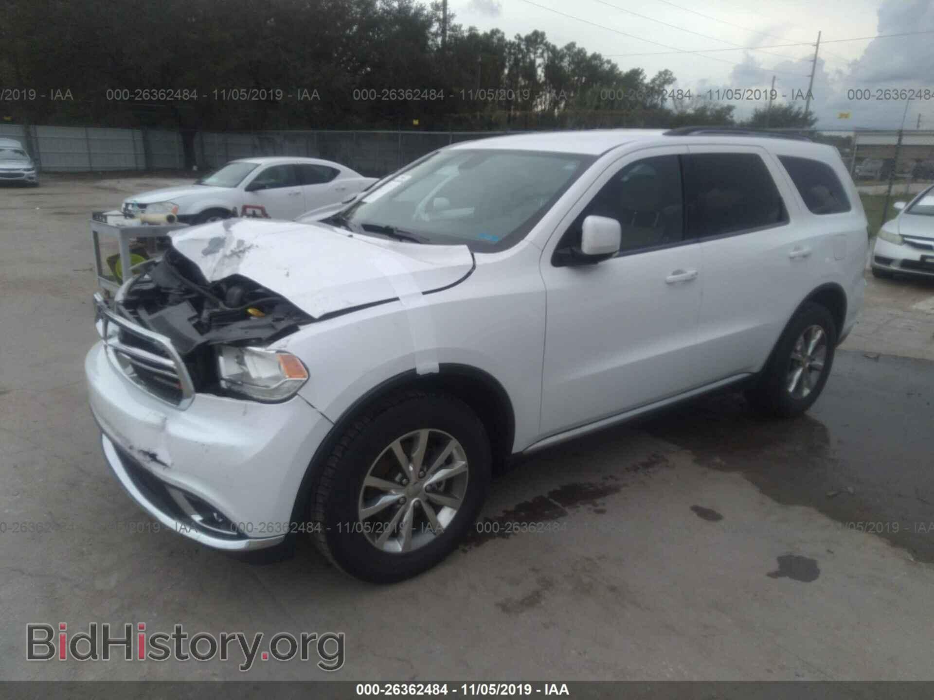 2015 DODGE DURANGO - VIN: 1C4RDHDG8FC694834 - Фото 2