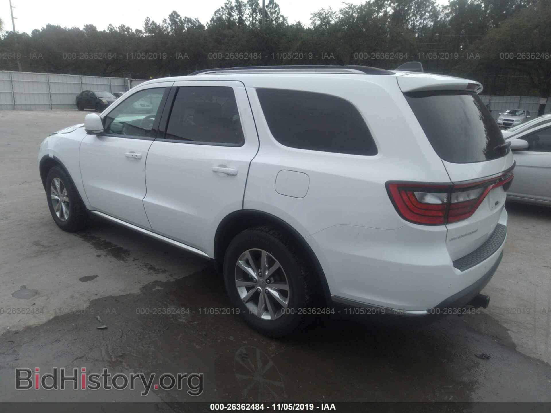2015 DODGE DURANGO - VIN: 1C4RDHDG8FC694834 - Фото 3