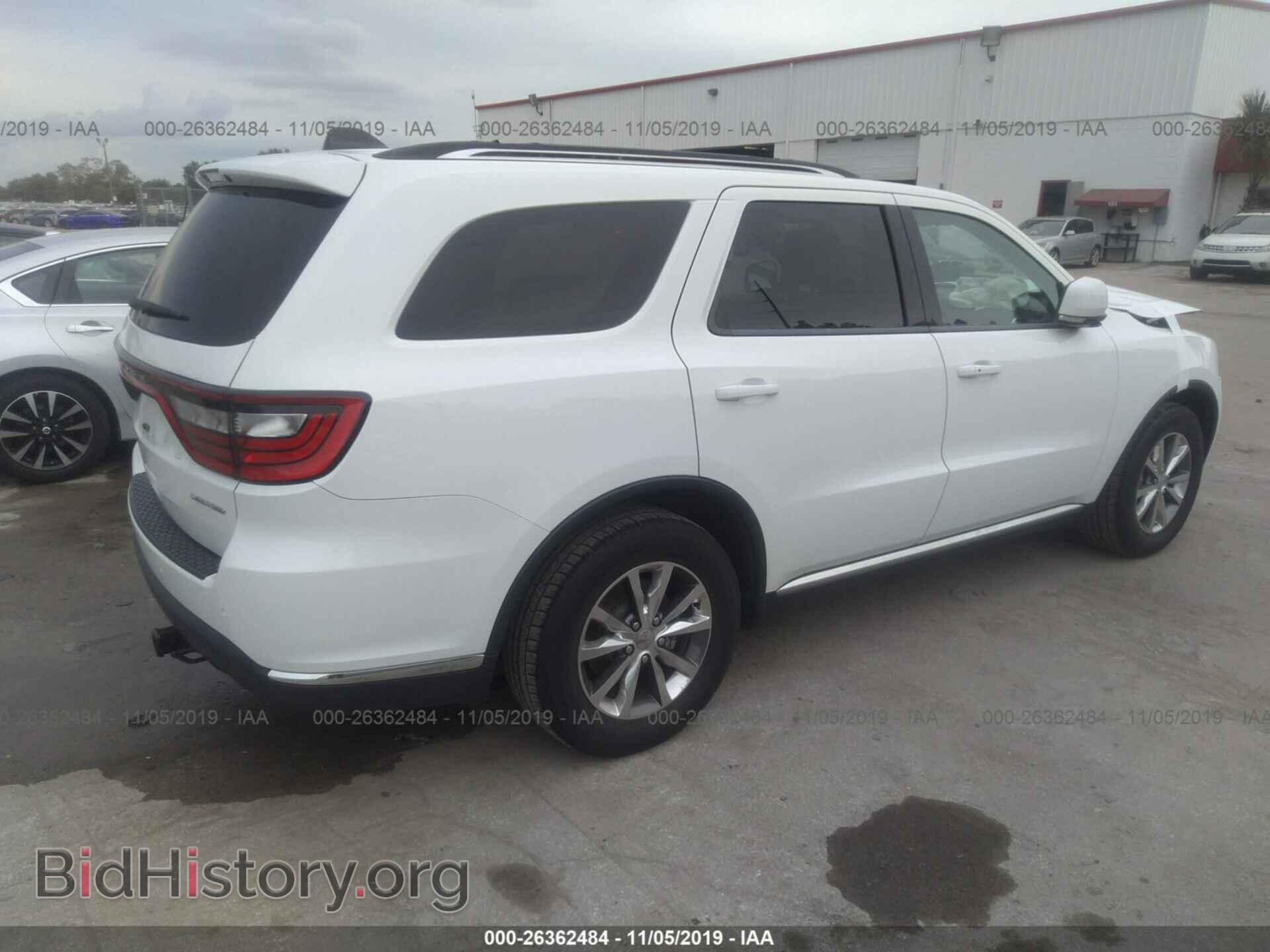 2015 DODGE DURANGO - VIN: 1C4RDHDG8FC694834 - Фото 4