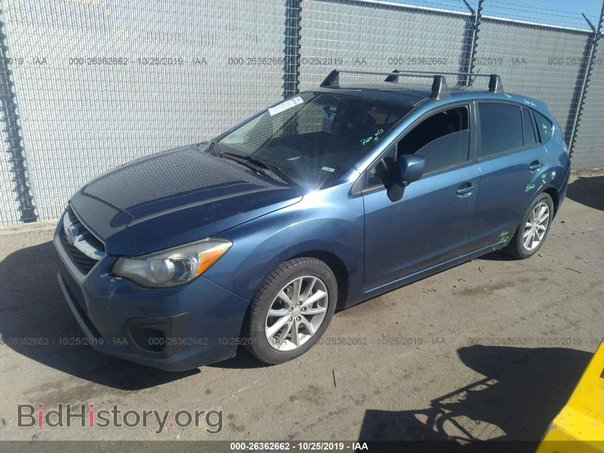 2012 SUBARU IMPREZA - VIN: JF1GPAC69CH235721 - Фото 2