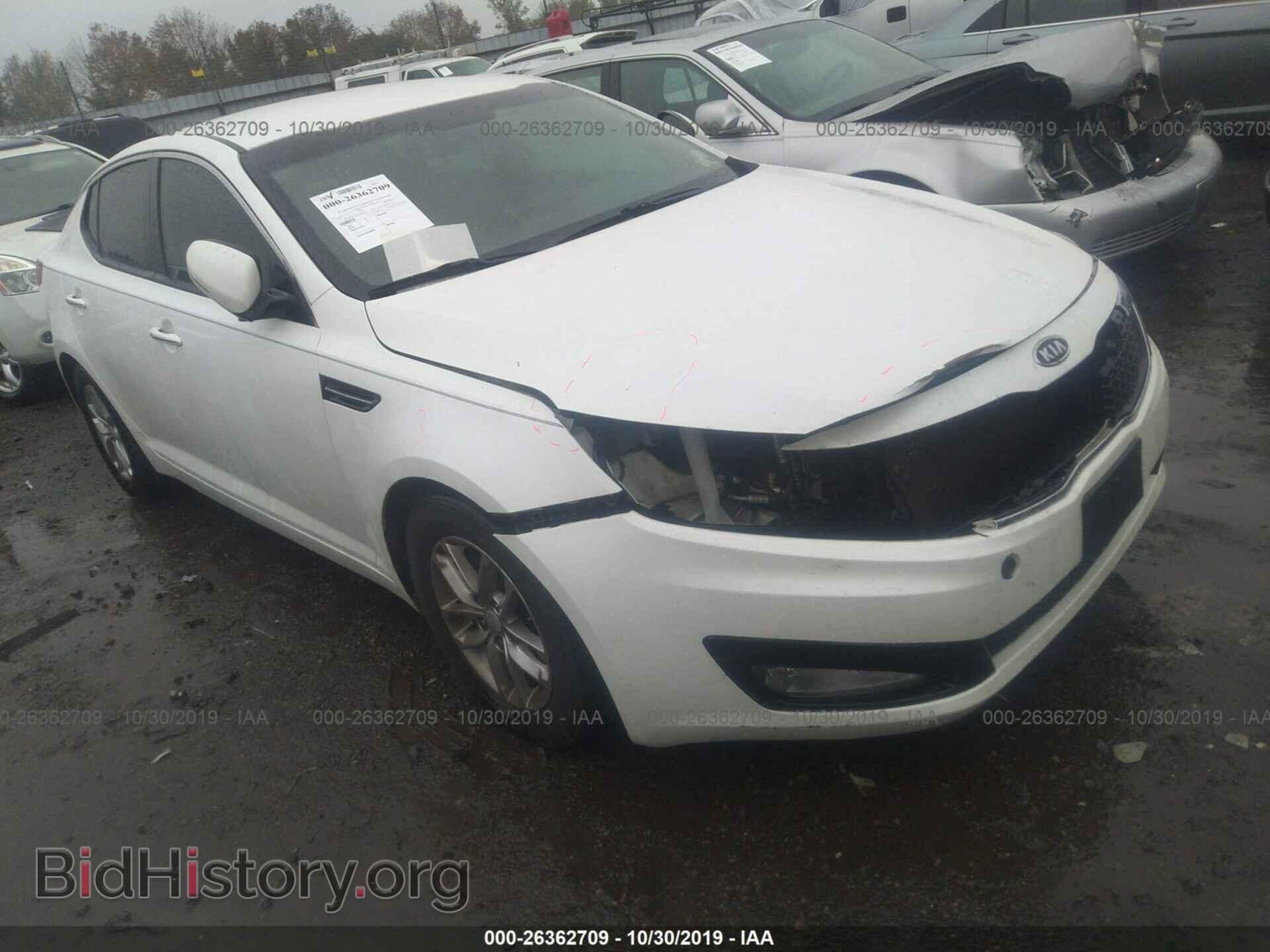 Фотография KNAGM4A79C5284402 - KIA OPTIMA 2012