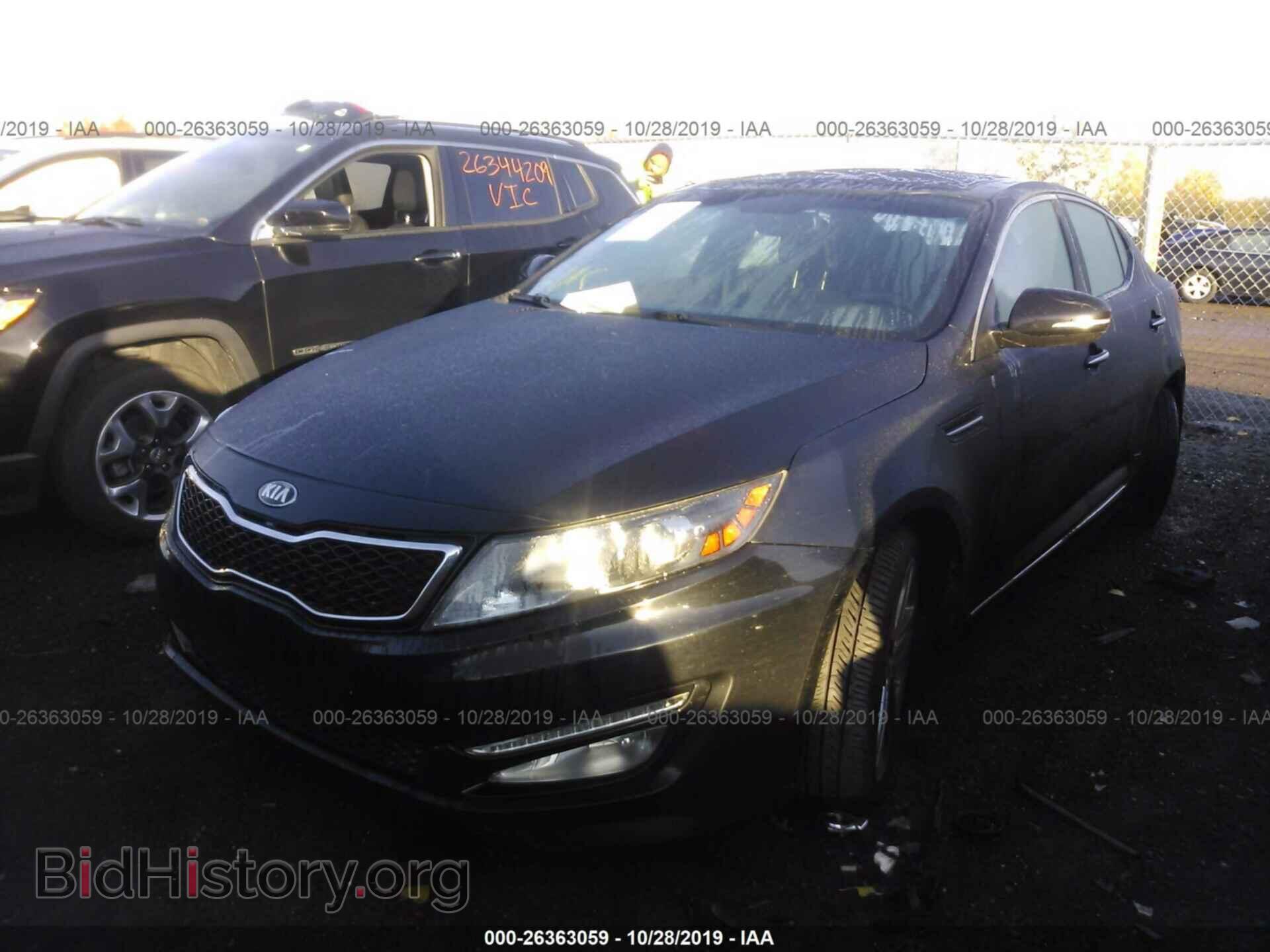 2013 KIA OPTIMA - VIN: 5XXGR4A69DG103369 - Фото 2