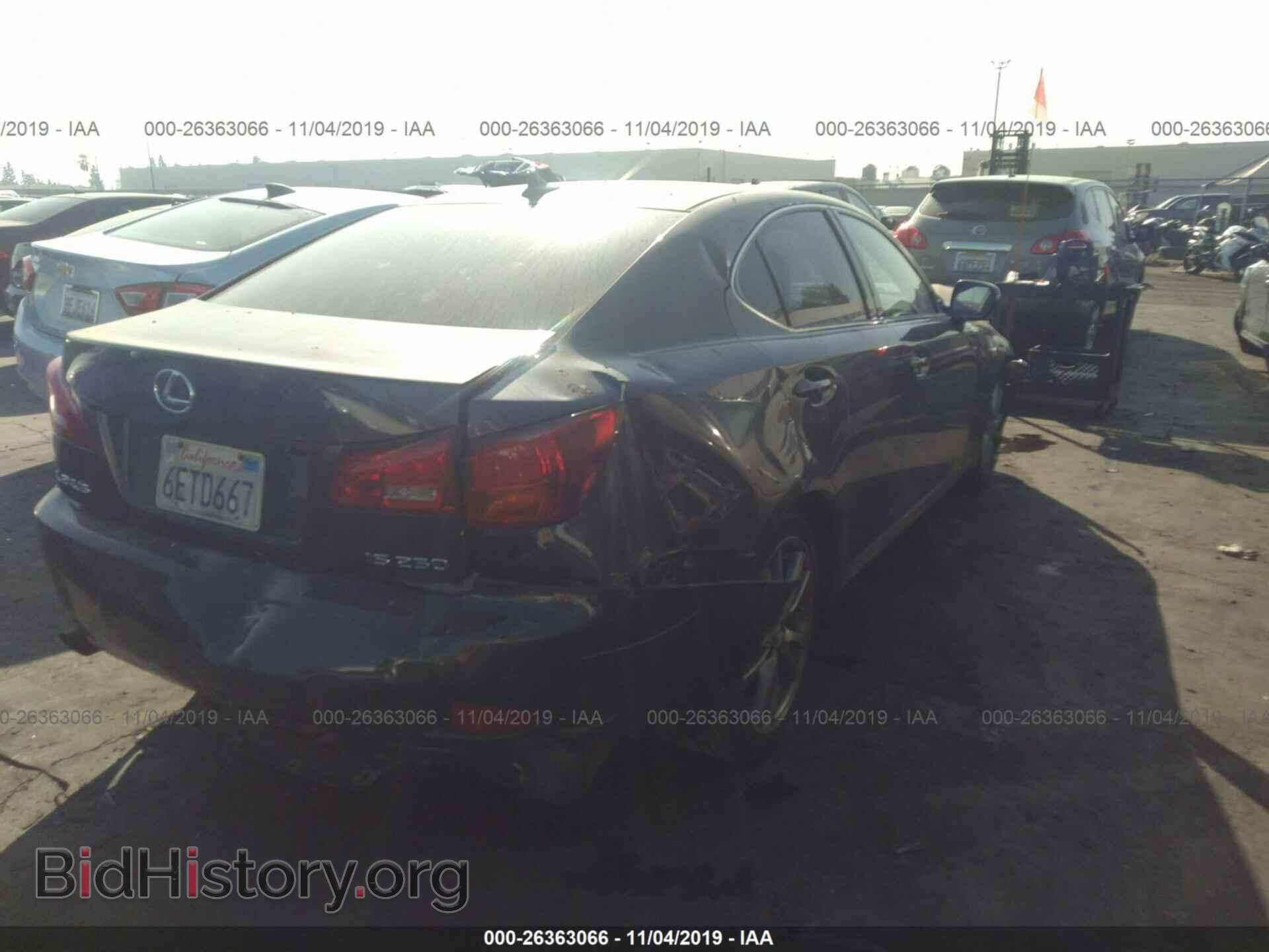 2008 LEXUS IS - VIN: JTHBK262285077134 - Фото 4