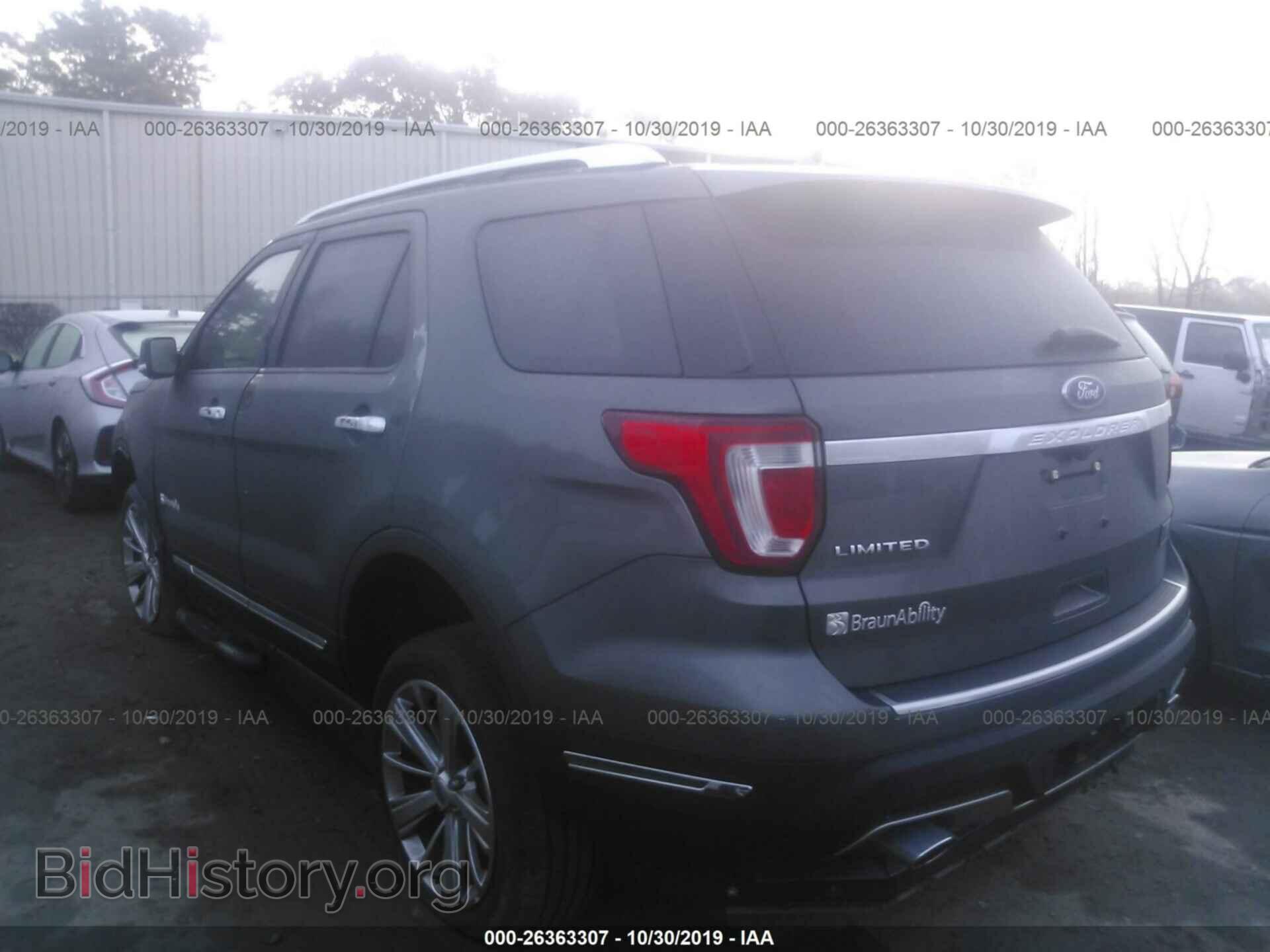 2018 FORD EXPLORER - VIN: 1FM5K7F88JGB20008 - Фото 3