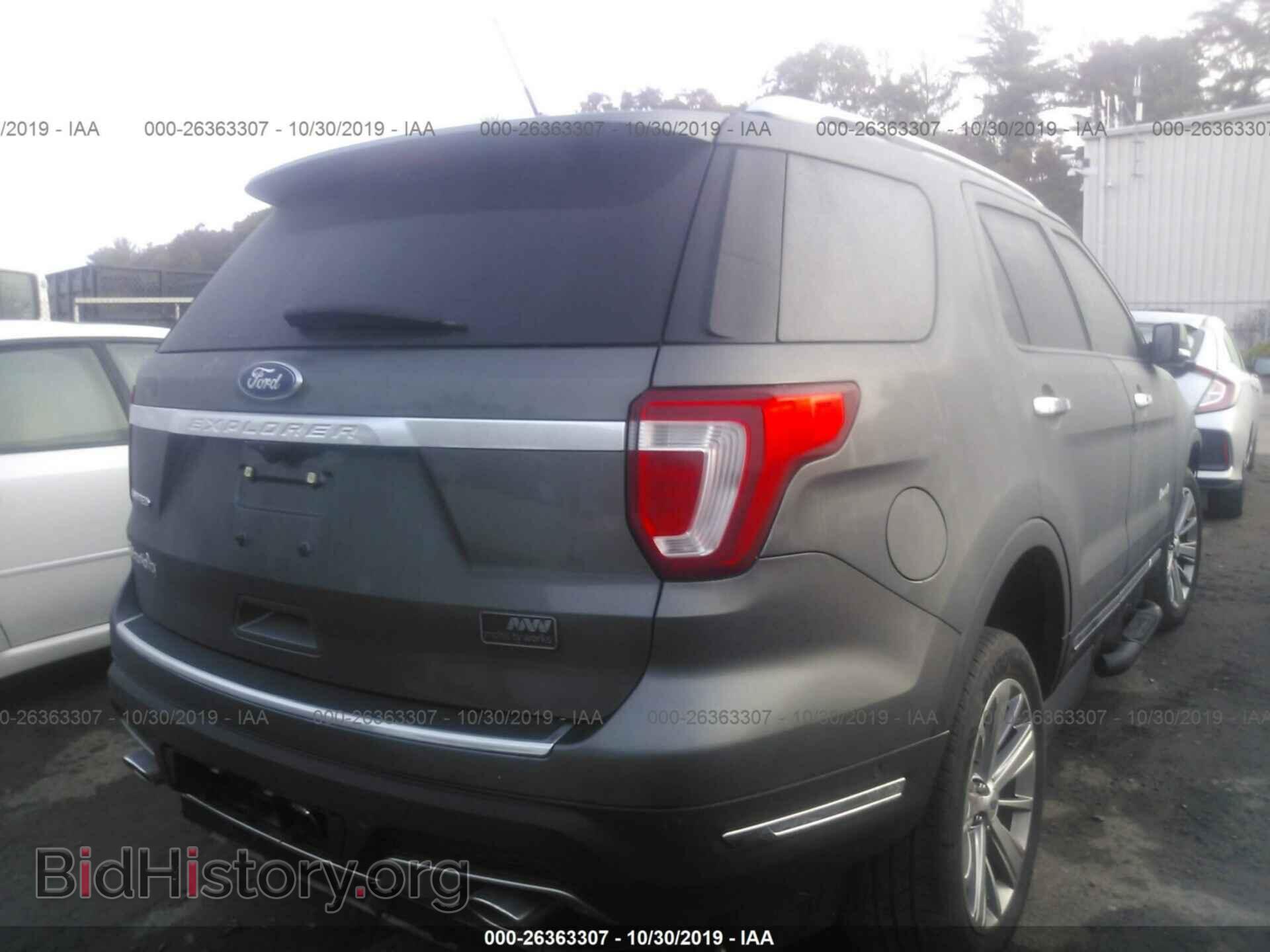 2018 FORD EXPLORER - VIN: 1FM5K7F88JGB20008 - Фото 4