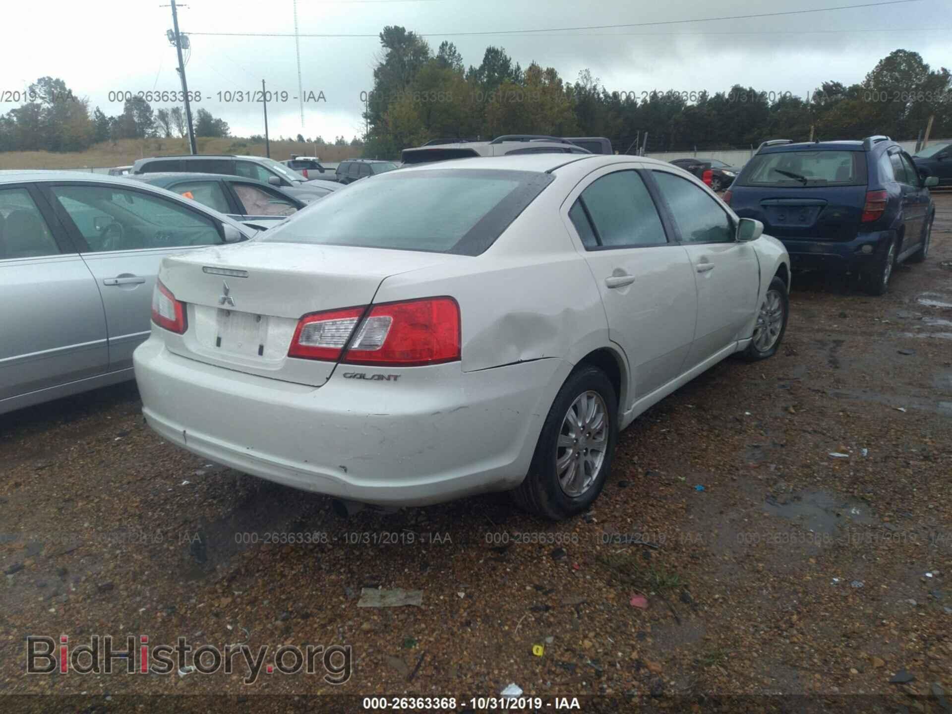 2009 MITSUBISHI GALANT - VIN: 4A3AB36F29E020159 - Фото 4