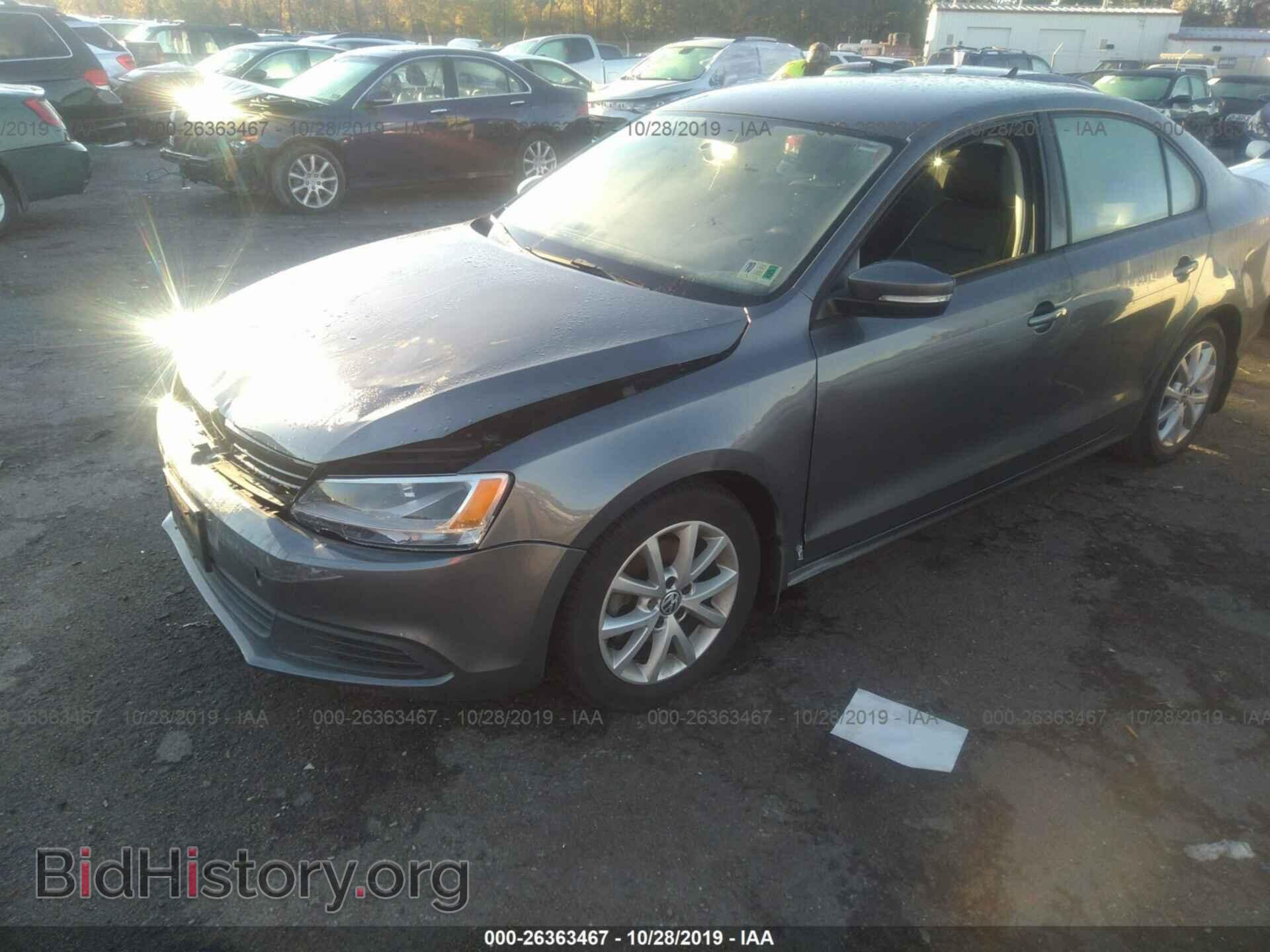 2012 VOLKSWAGEN JETTA - VIN: 3VWDP7AJ2CM396556 - Фото 2