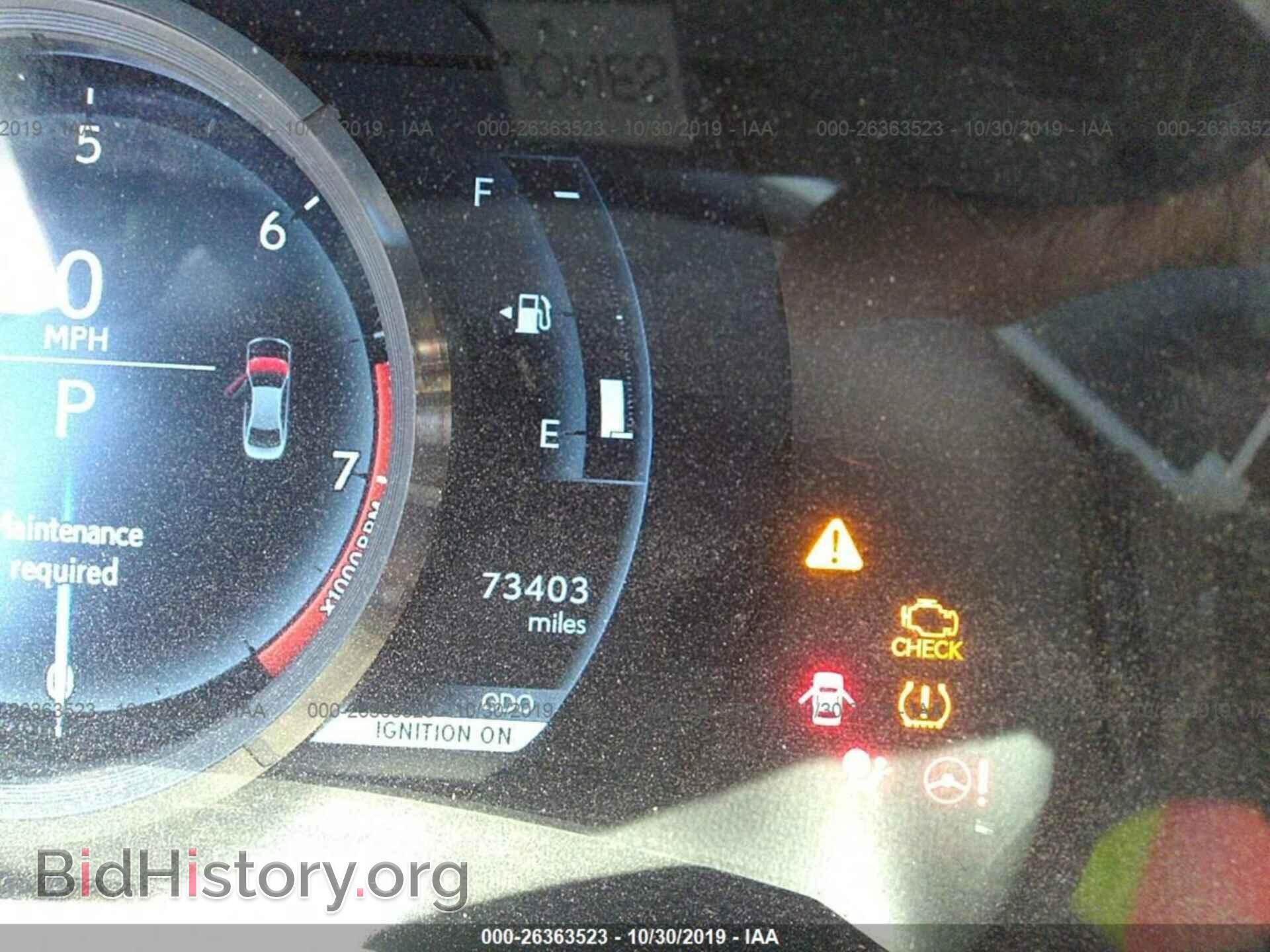 2014 LEXUS IS - VIN: JTHBE1D25E5009877 - Photo 7