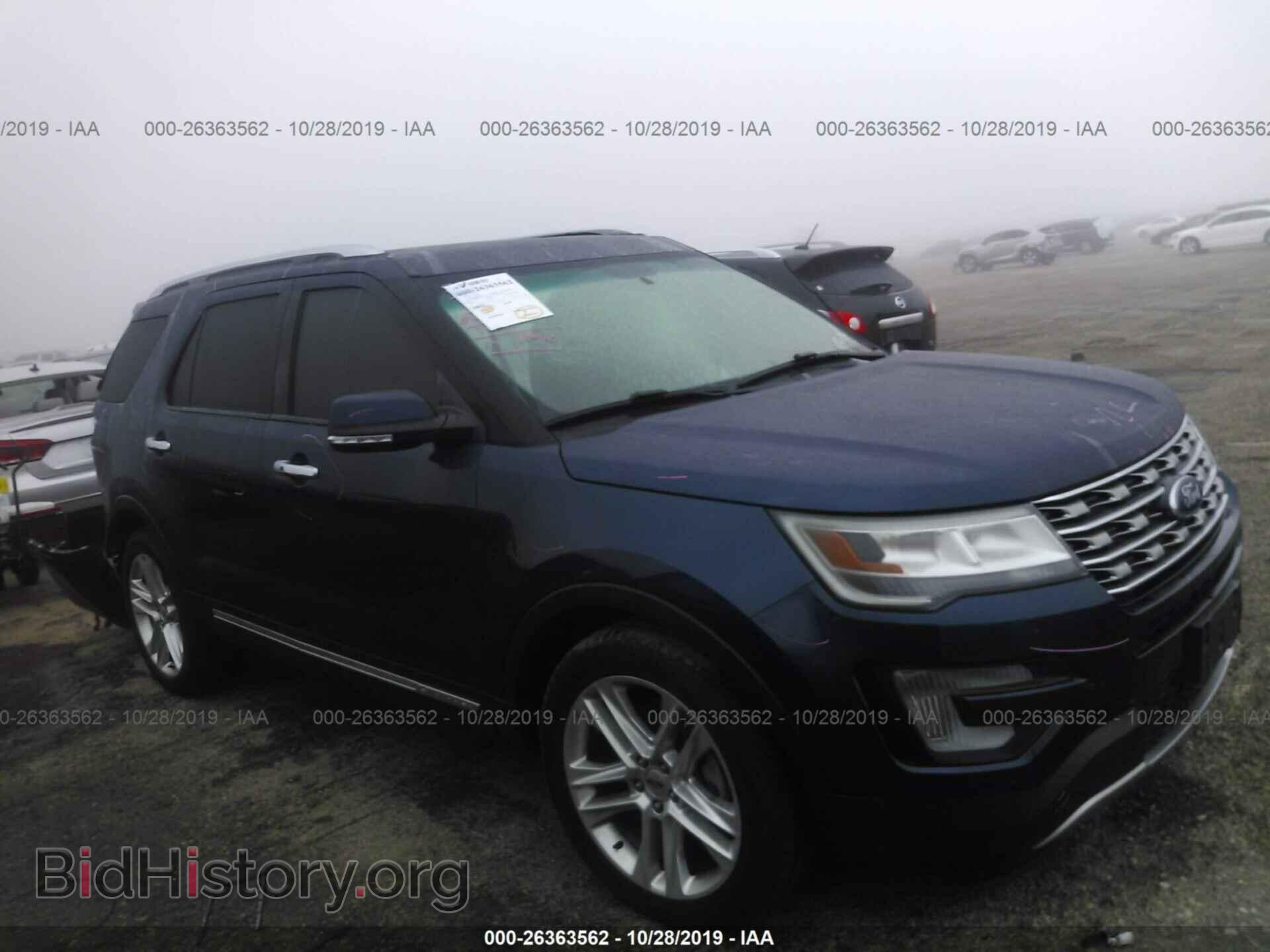 Photo 1FM5K7F86GGB05273 - FORD EXPLORER 2016