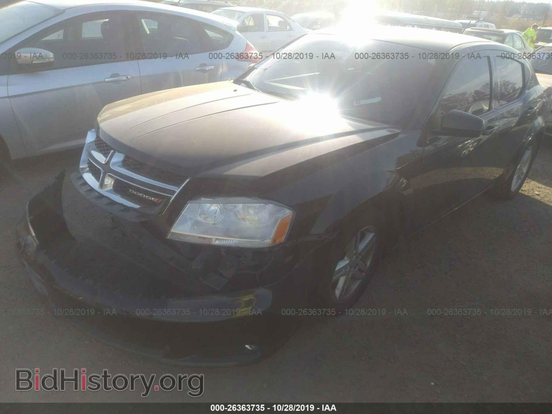 2013 DODGE AVENGER - VIN: 1C3CDZCB2DN599550 - Фото 2