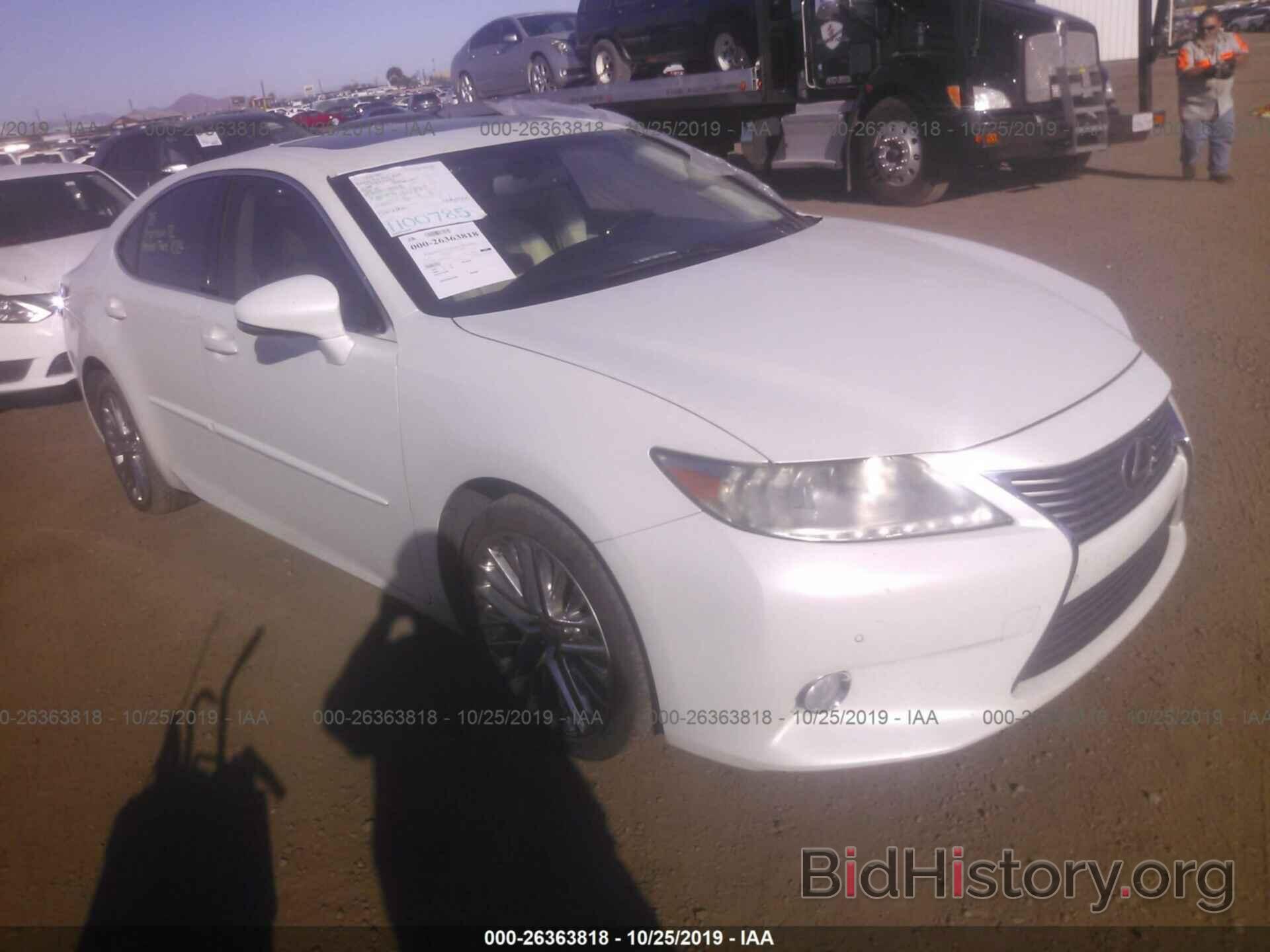 Photo JTHBK1GGXD2048481 - LEXUS ES 2013