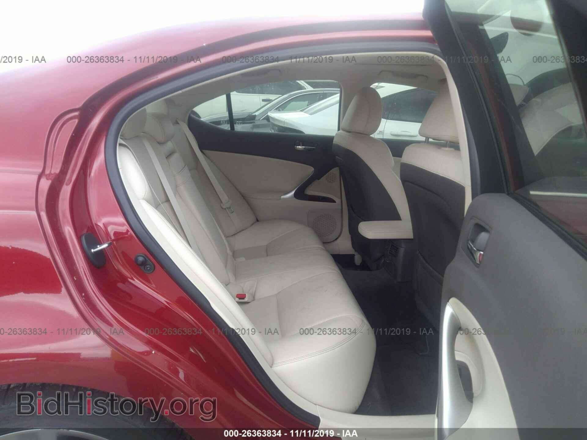 2011 LEXUS IS - VIN: JTHBF5C2XB2101571 - Photo 8