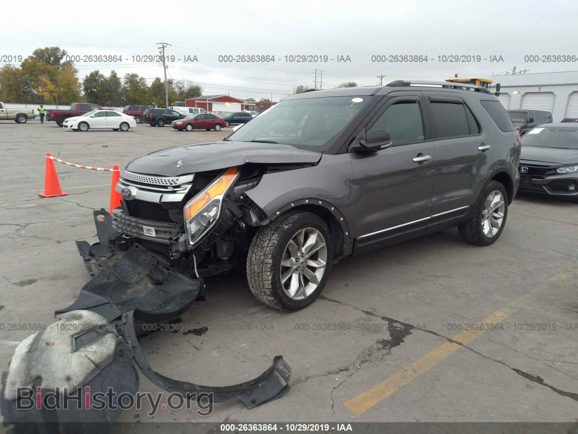 2014 FORD EXPLORER - VIN: 1FM5K7D81EGB19100 - Photo 2