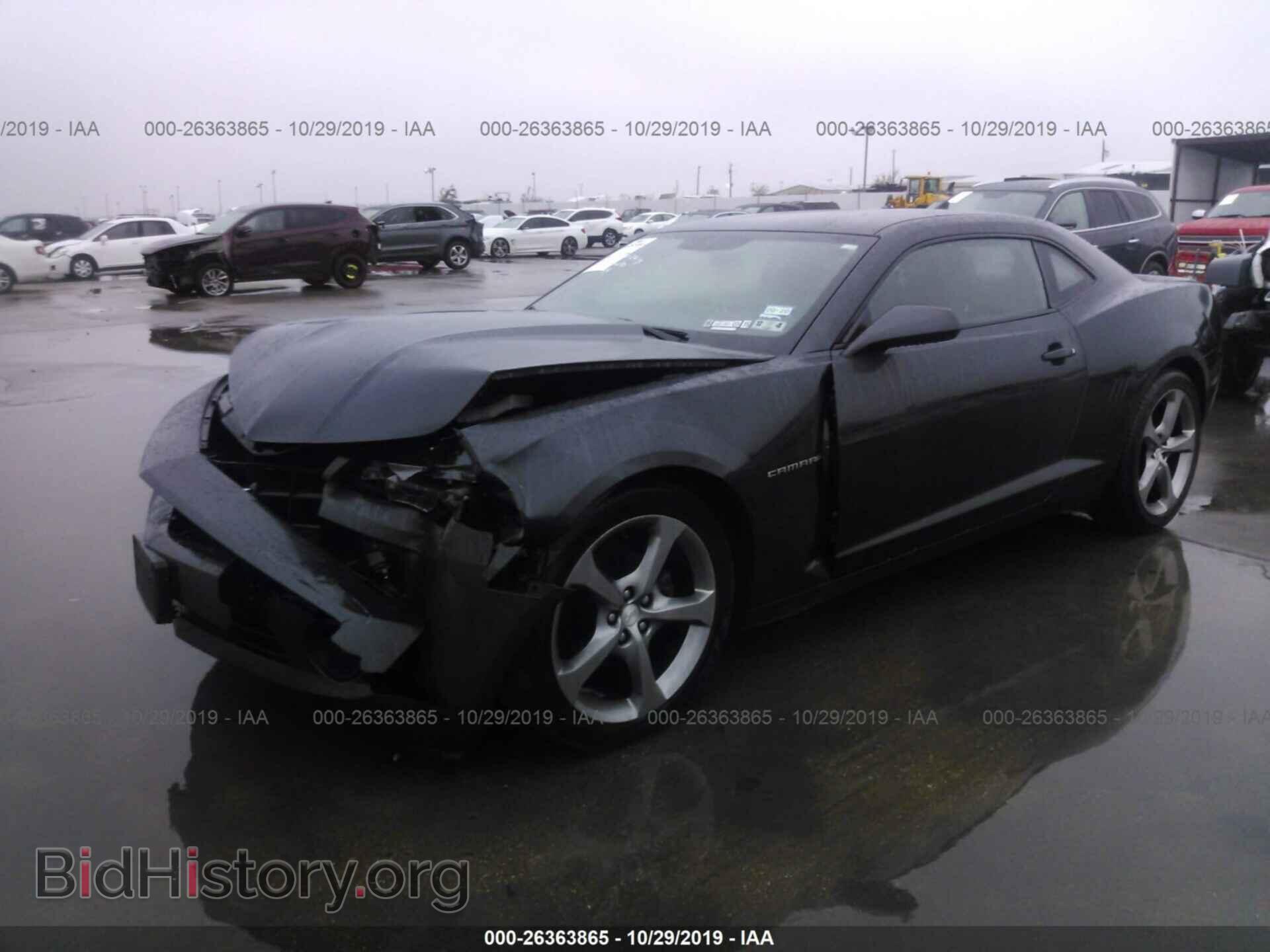 2013 CHEVROLET CAMARO - VIN: 2G1FA1E37D9181666 - Фото 2