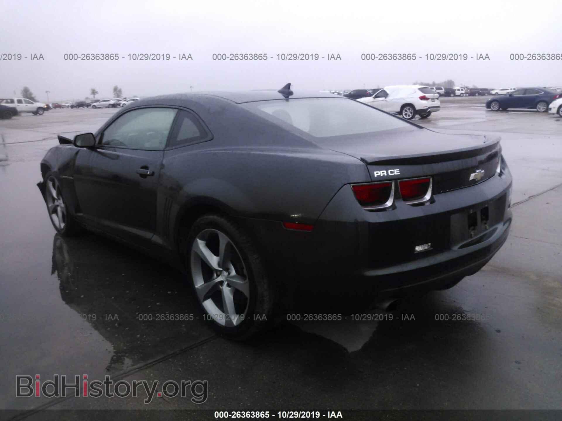 2013 CHEVROLET CAMARO - VIN: 2G1FA1E37D9181666 - Фото 3