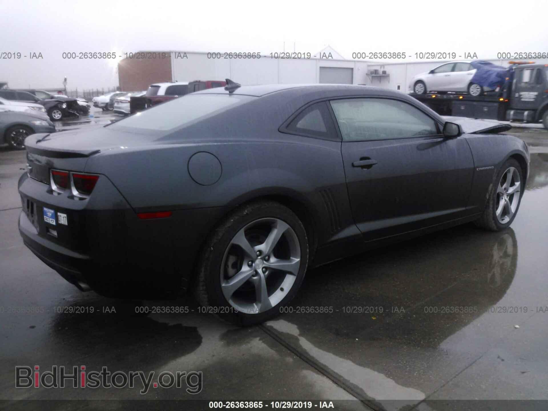 2013 CHEVROLET CAMARO - VIN: 2G1FA1E37D9181666 - Фото 4