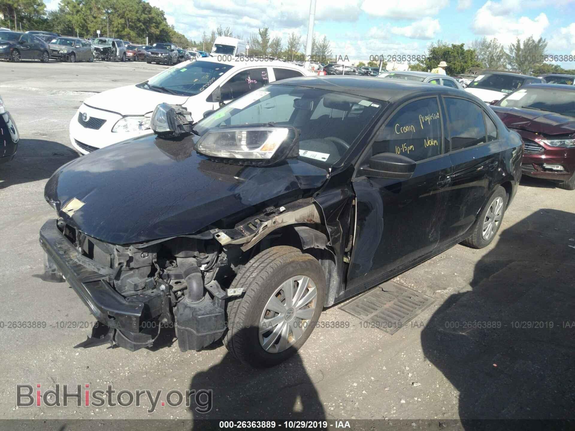 2014 VOLKSWAGEN JETTA - VIN: 3VW2K7AJ6EM442513 - Фото 2