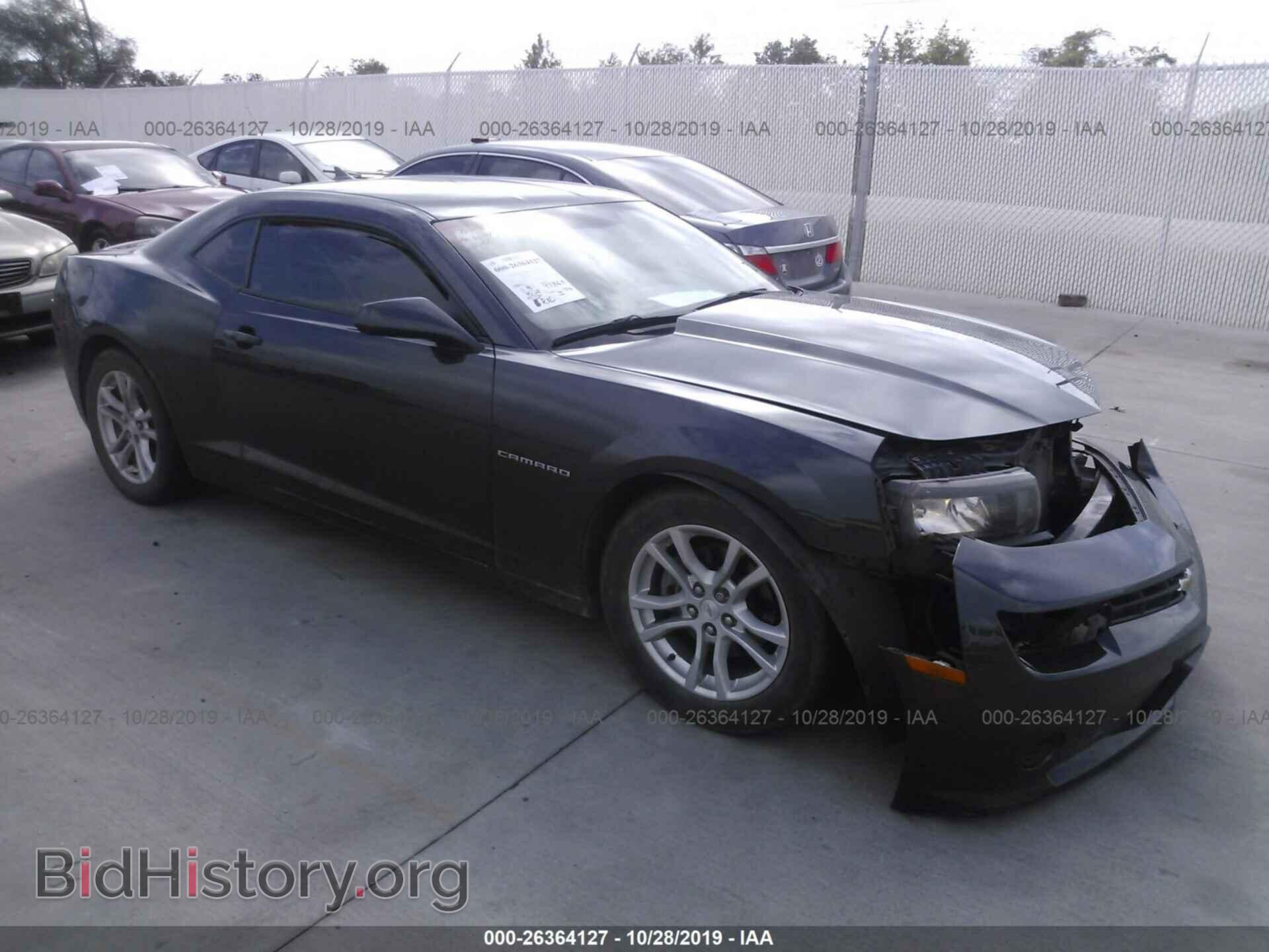 Фотография 2G1FA1E3XE9185857 - CHEVROLET CAMARO 2014