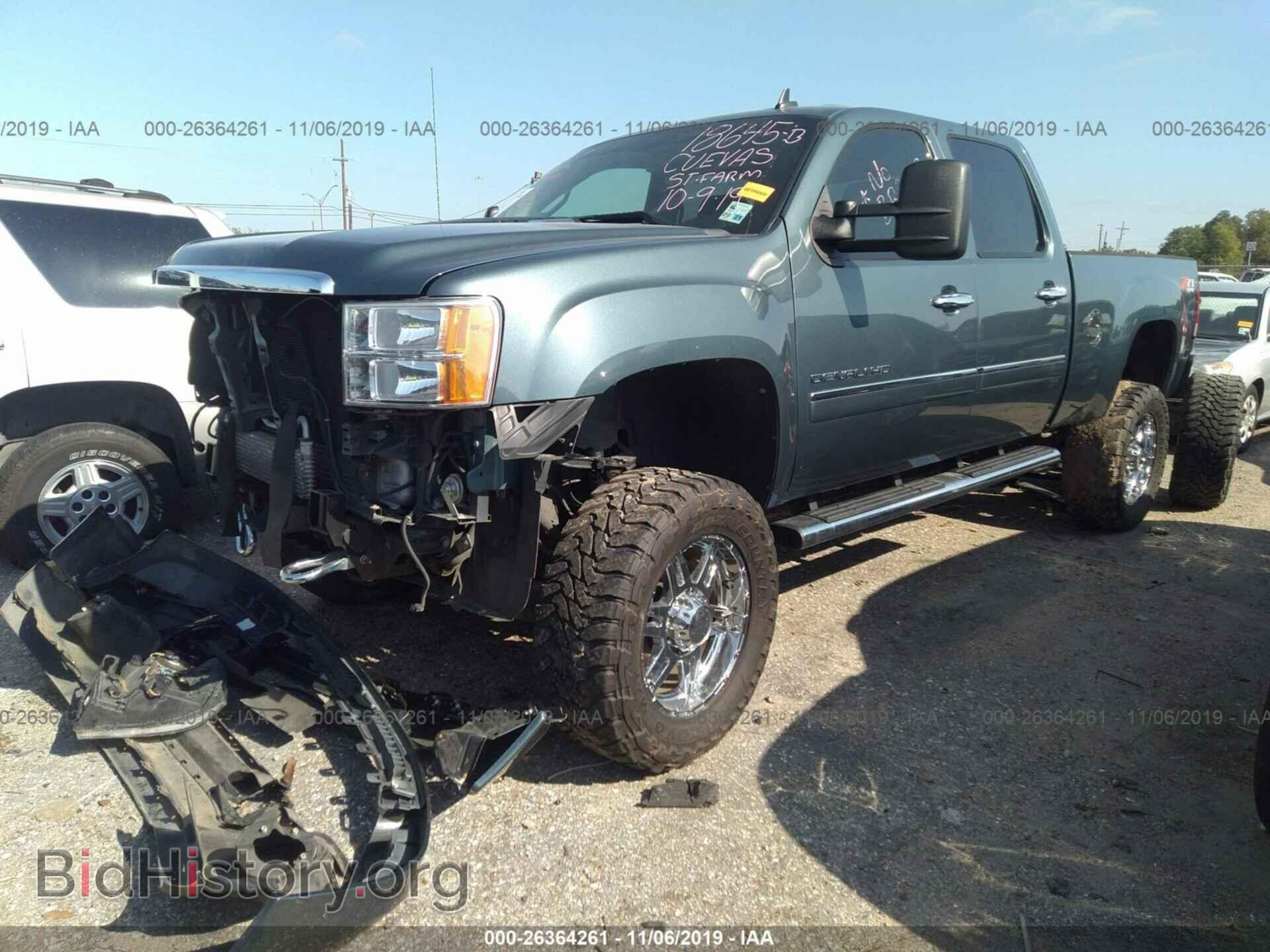 2012 GMC SIERRA - VIN: 1GT125E82CF133967 - Фото 2